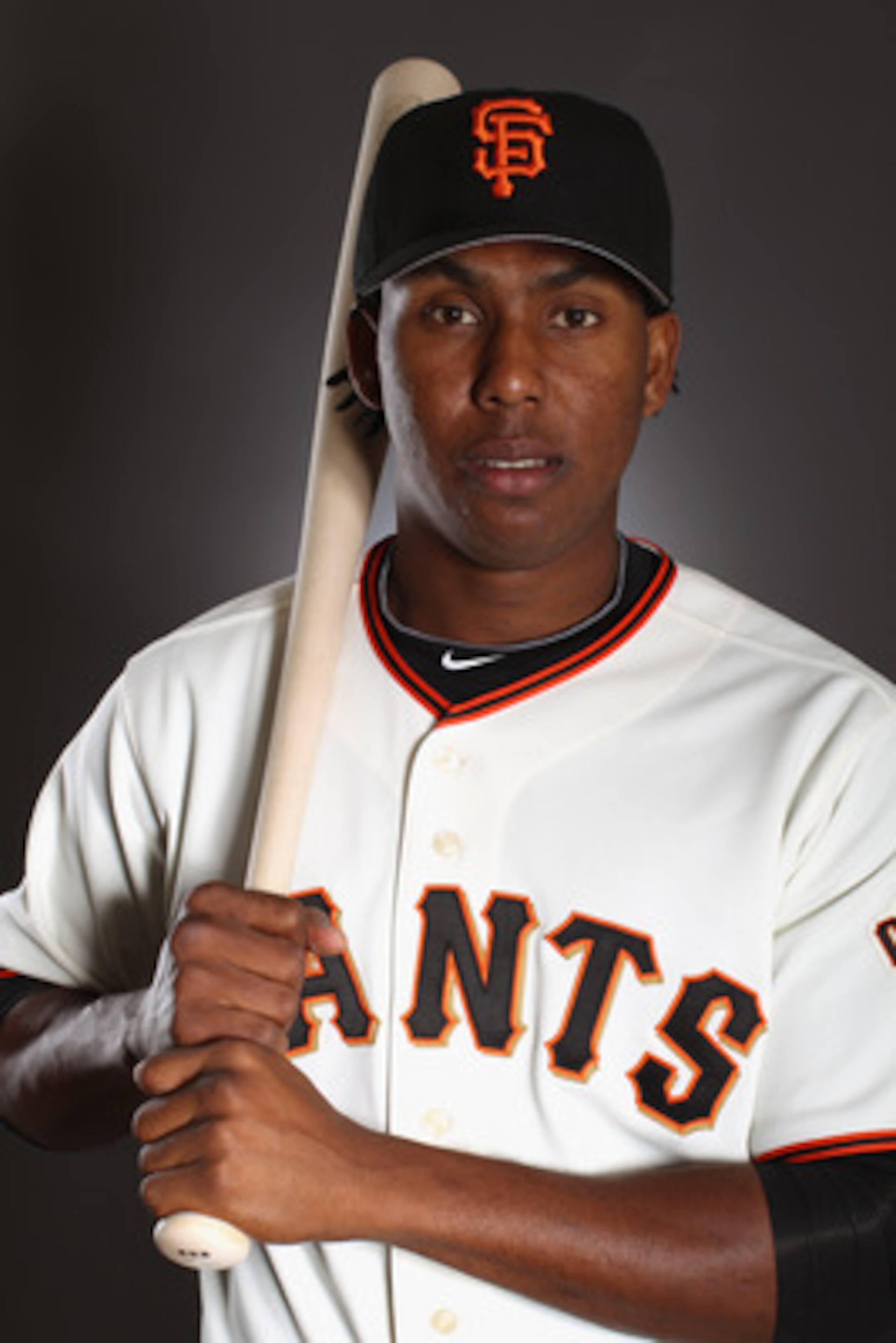 SCOTTSDALE, AZ - FEBRUARY 23:  Francisco Peguero #62 of the San Francisco Giants poses for a portrait during media photo day at Scottsdale Stadium on February 23, 2011 in Scottsdale, Arizona.  (Photo by Ezra Shaw/Getty Images)