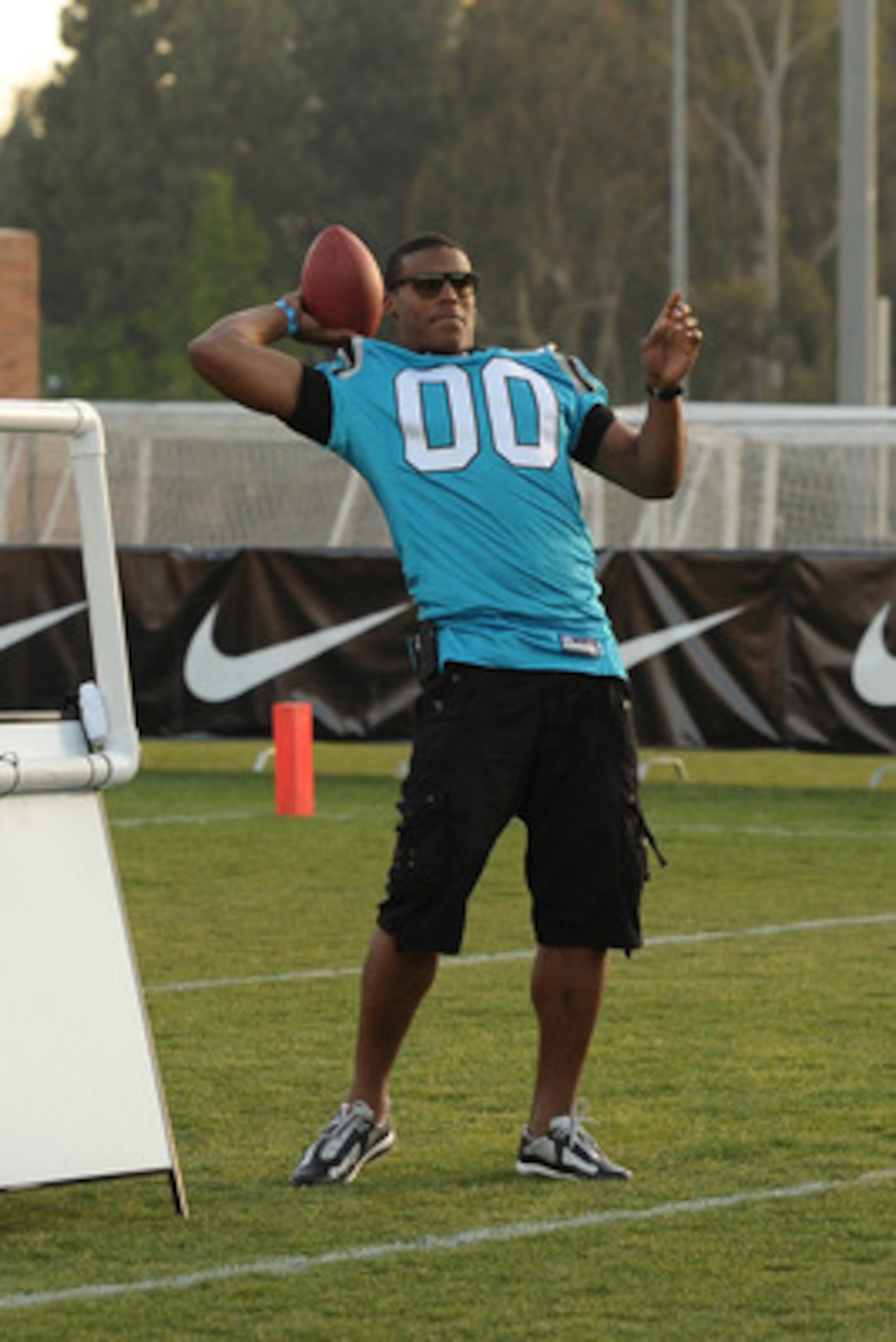 LOS ANGELES, CA - MAY 20:  Cam Newton attends the NFL PLAYERS Premiere League Flag Football Game at UCLA on May 20, 2011 in Los Angeles, California.  (Photo by Noel Vasquez/Getty Images)