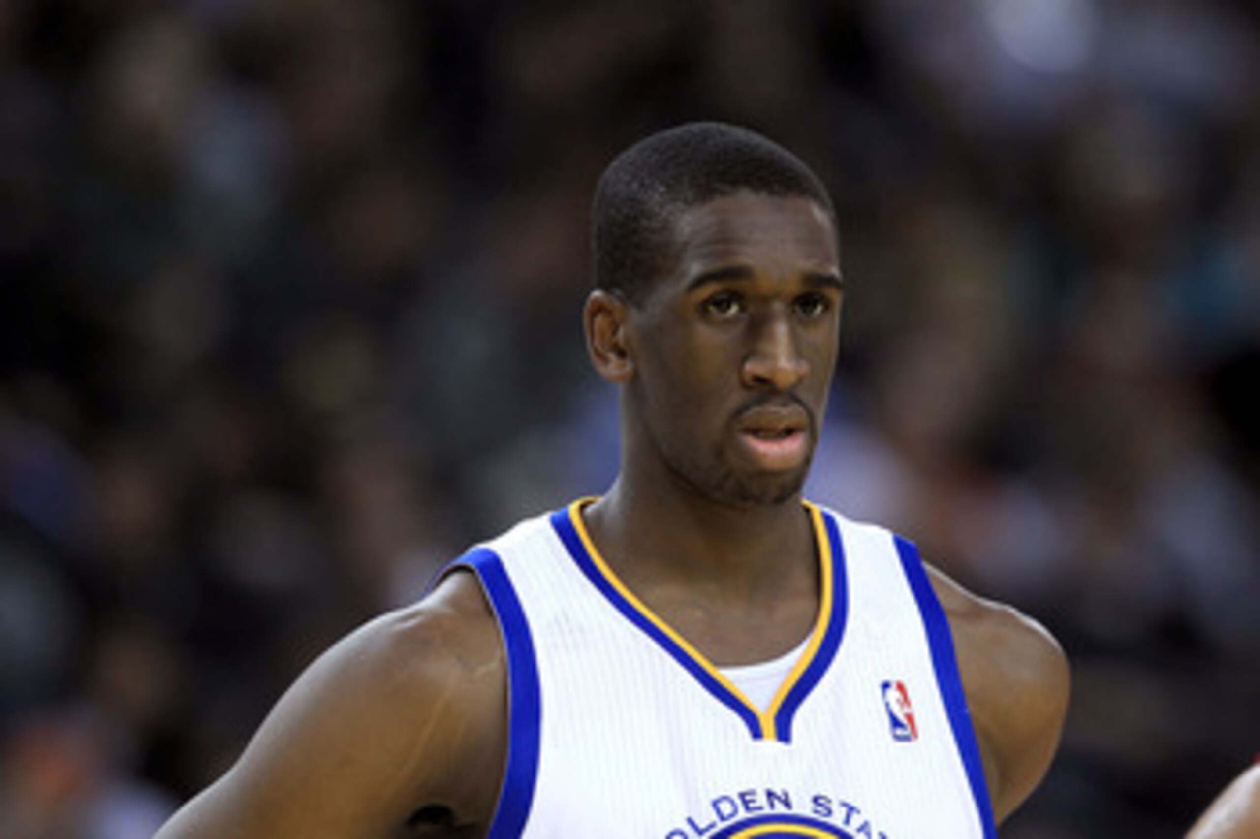 OAKLAND, CA - DECEMBER 20:  Ekpe Udoh #29 of the Golden State Warriors in action against the Houston Rockets at Oracle Arena on December 20, 2010 in Oakland, California. NOTE TO USER: User expressly acknowledges and agrees that, by downloading and or usin