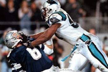 #8 Troy Aikman in 1996 Divisional Playoffs against Carolina