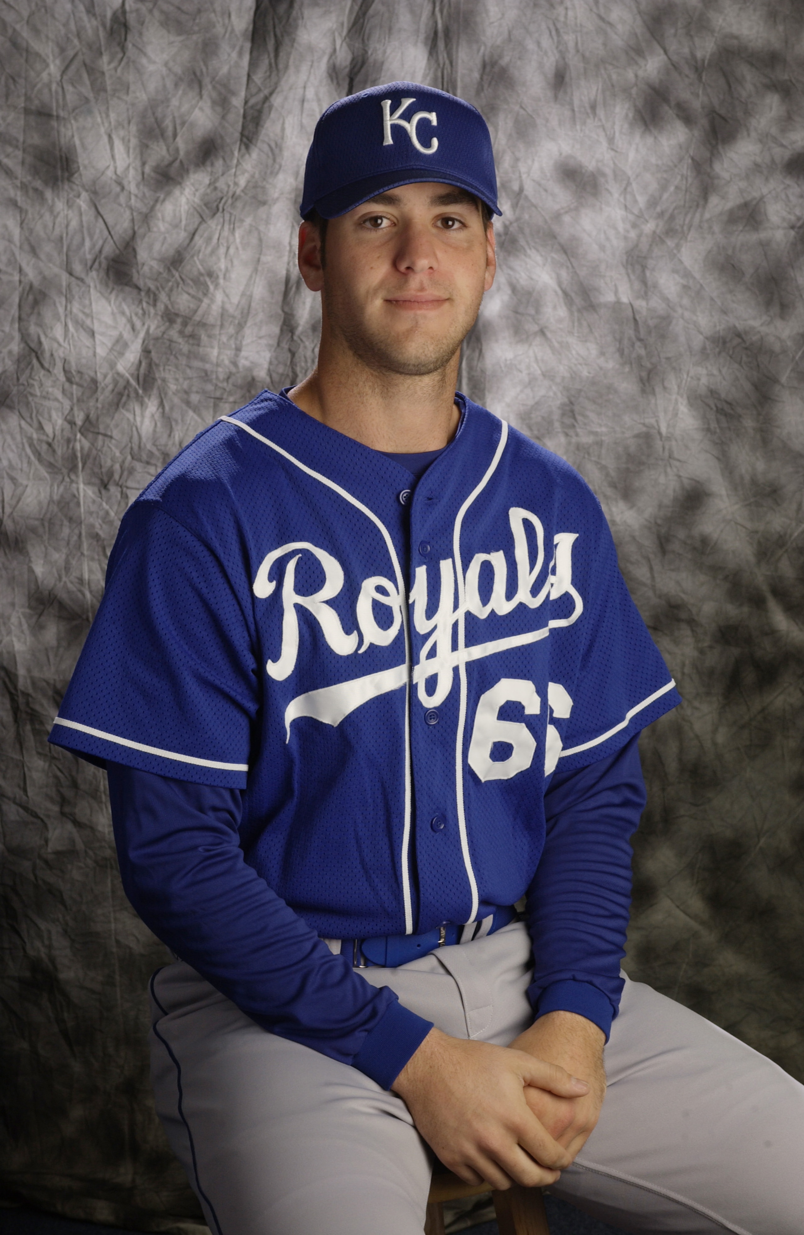27 Feb 2002:   A portrait of lhp Mike Stodolka #66 during the Kansas City Royals media day at Baseball City Stadium in Davenport, Florida.DIGITAL IMAGE Photographer:  M. David Leeds/Getty Images