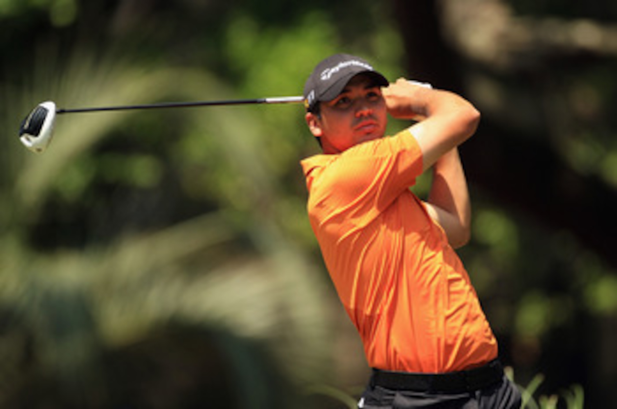 HILTON HEAD ISLAND, SC - APRIL 23:  Jason Day of Australia watches his tee shot on the 2nd hole during the third round of The Heritage at Harbour Town Golf Links on April 23, 2011 in Hilton Head Island, South Carolina.  (Photo by Streeter Lecka/Getty Imag