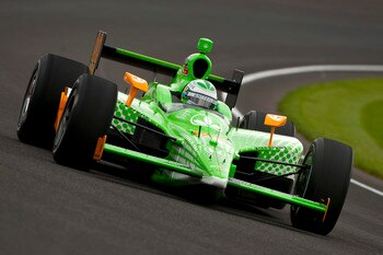INDIANAPOLIS - MAY 21:  Townsend Bell driver of the #99 Chip Ganassi Racing Sam Schmidt Motorsports Dallara Honda during practice for the IZOD IndyCar Series 94th running of the Indianapolis 500 at the Indianapolis Motor Speedway on May 21, 2010 in Indian