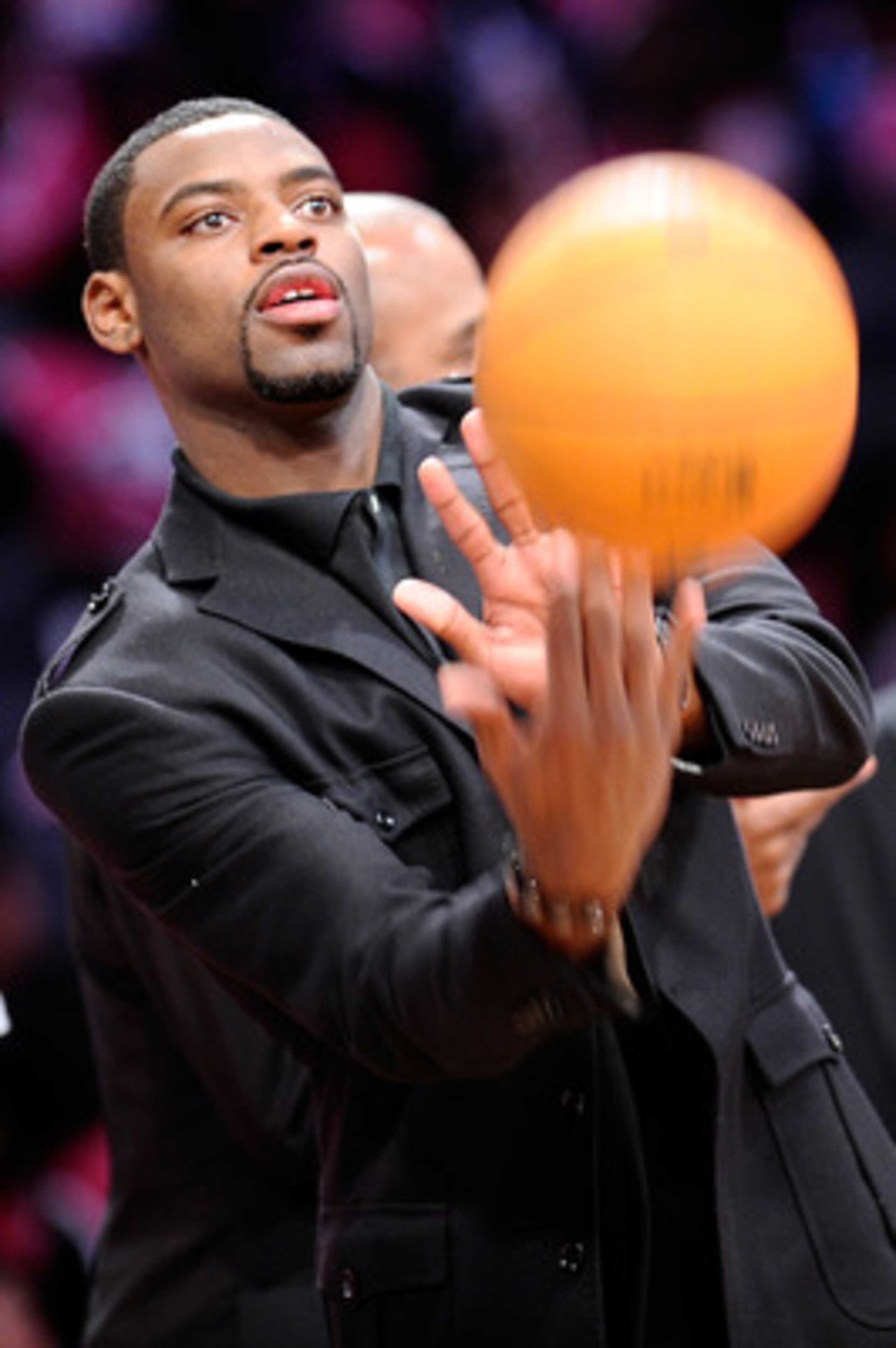 LOS ANGELES, CA - FEBRUARY 18:  Tyreke Evans #6 of the Sacramento Kings, who is missing the game due to injury, throws the ball during the T-Mobile Rookie Challenge and Youth Jam at Staples Center on February 18, 2011 in Los Angeles, California.  (Photo b