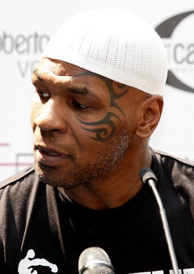 MILAN, ITALY - JULY 09:  Mike Tyson attends a press conference held at Just Cvalle Cafe on July 9, 2010 in Milan, Italy.  (Photo by Vittorio Zunino Celotto/Getty Images)