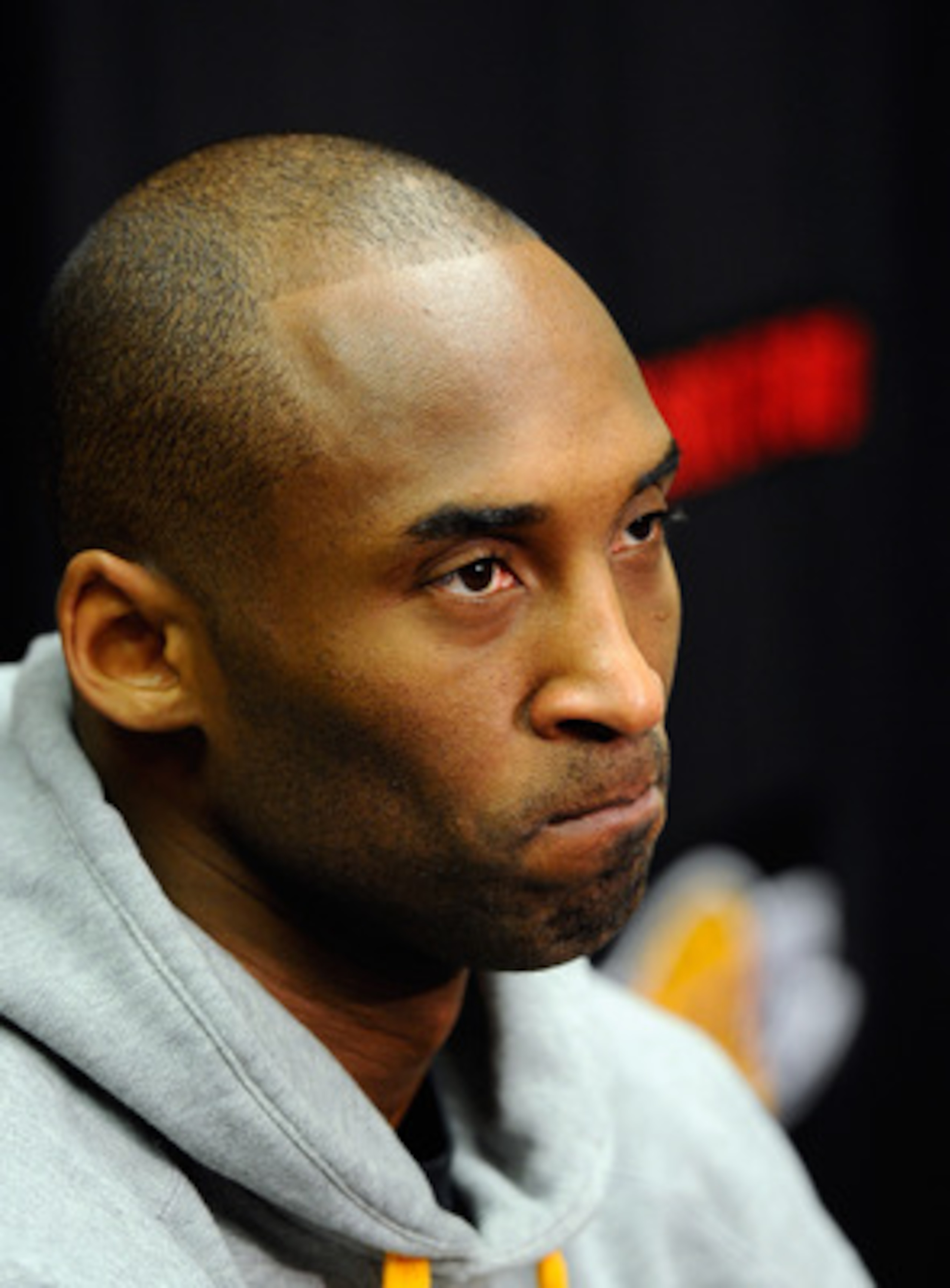 EL SEGUNDO, CA - MAY 11: Kobe Bryant #24 of the Los Angeles Lakers speaks during a news conference at the Lakers training facility on May 11, 2011 in El Segundo, California. The Lakers were swept out of their best of seven series with the Dallas Maverick EL SEGUNDO, CA - MAY 11: Kobe Bryant #24 of the Los Angeles Lakers speaks during a news conference at the Lakers training facility on May 11, 2011 in El Segundo, California. The Lakers were swept out of their best of seven series with the Dallas Maverick