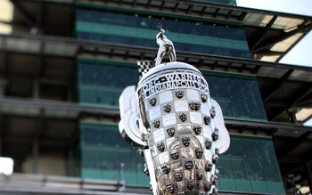 INDIANAPOLIS - MAY 25: The Borg-Warner Trophy sits on pit lane before the start of the IndyCar Series 92nd running of the Indianapolis 500 at Indianapolis Motor Speedway on May 25, 2008 in Indianapolis, Indiana. (Photo by Jonathan Ferrey/Getty Images) INDIANAPOLIS - MAY 25: The Borg-Warner Trophy sits on pit lane before the start of the IndyCar Series 92nd running of the Indianapolis 500 at Indianapolis Motor Speedway on May 25, 2008 in Indianapolis, Indiana. (Photo by Jonathan Ferrey/Getty Images)