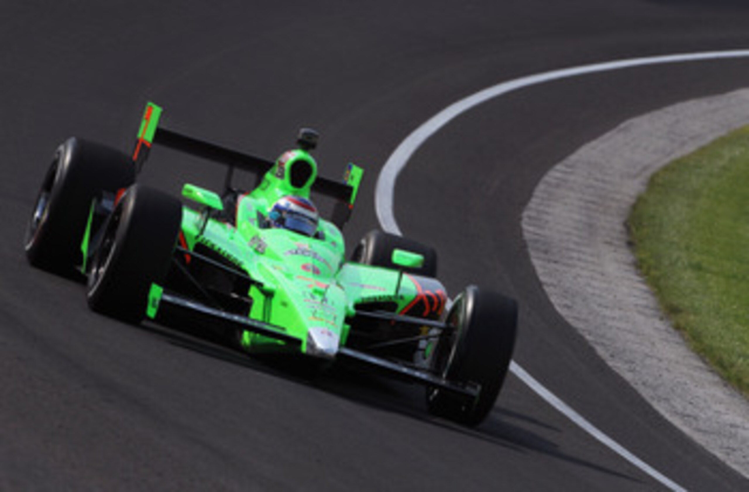 INDIANAPOLIS, IN - MAY 20:  Danica Patrick, driver of the #7 Team GoDaddy Dallara Honda, in action during practice for the Indianapolis 500 on May 20, 2011 at Indianapolis Motor Speedway in Indianapolis, Indiana.  (Photo by Jamie Squire/Getty Images)