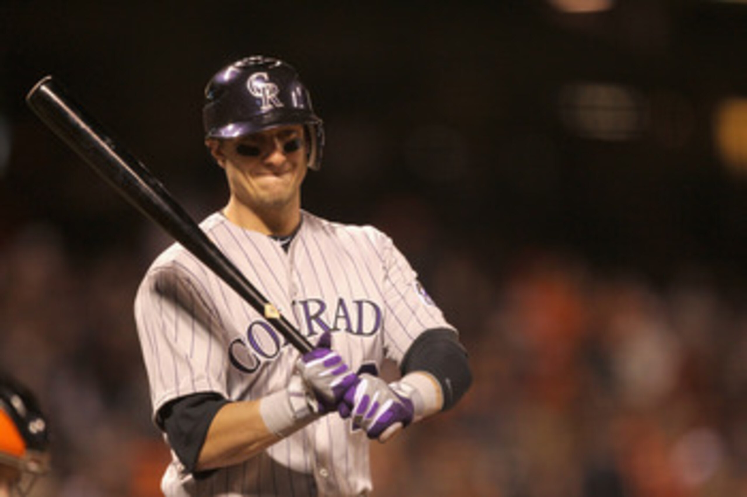 SAN FRANCISCO, CA - MAY 06:  Troy Tulowitzki #2 of the Colorado Rockies in action against the San Francisco Giants at AT&T Park on May 6, 2011 in San Francisco, California.  (Photo by Ezra Shaw/Getty Images)