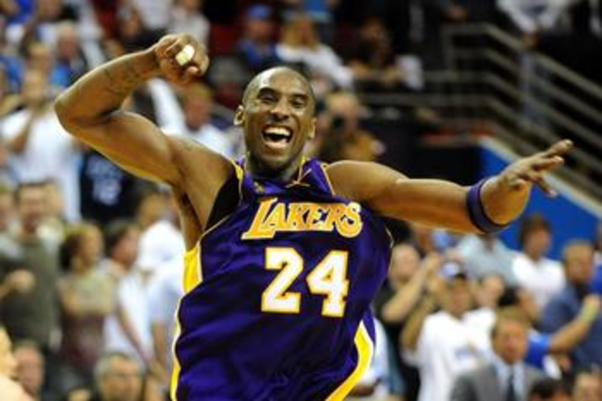 It may be a while before we see Kobe celebrating like this in June again