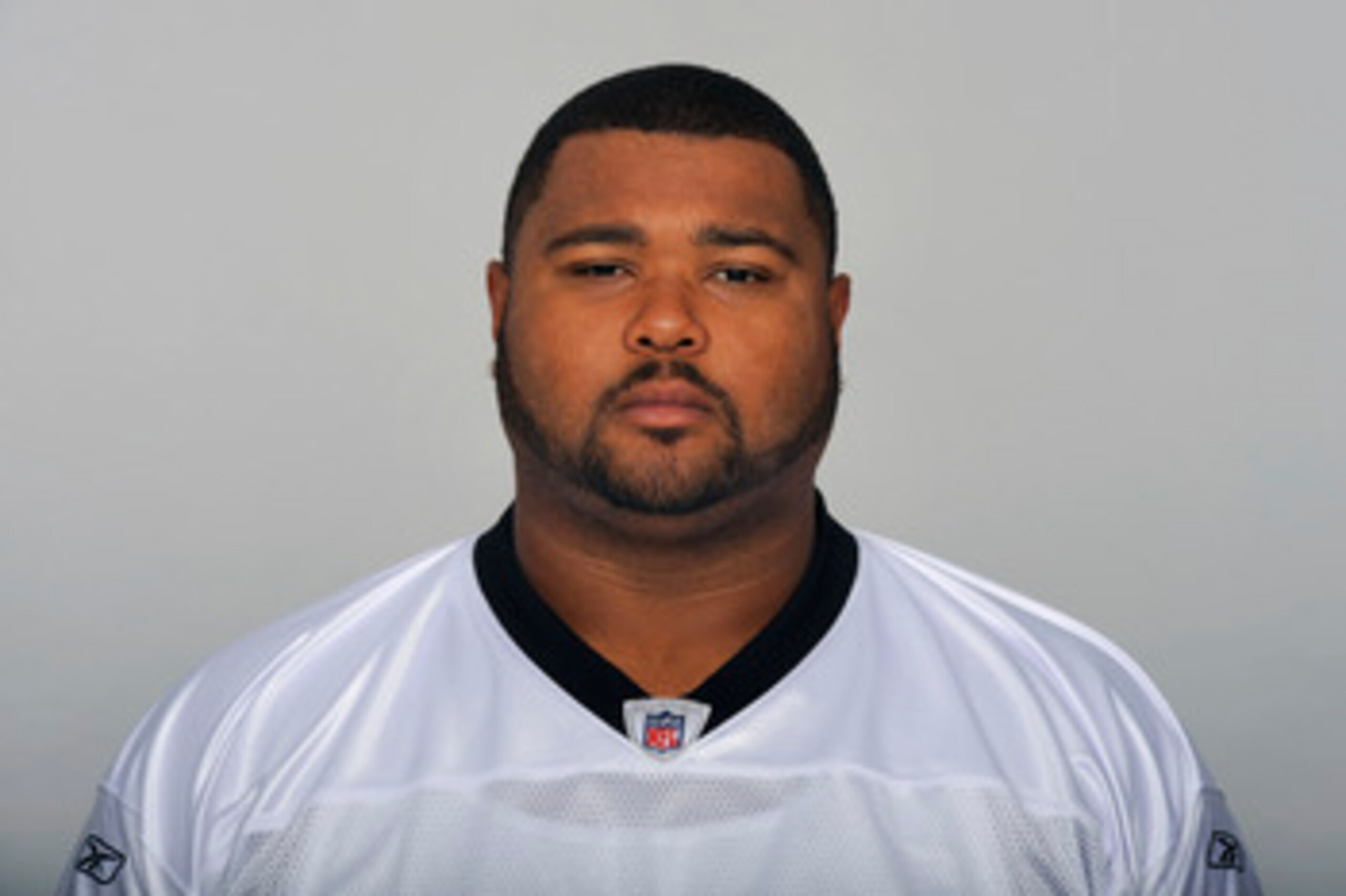 METAIRIE, LA - CIRCA 2010: In this handout image provided by the NFL, Carl Nicks of the New Orleans Saints poses for his 2010 NFL headshot circa 2010 in Metairie, Louisiana. (Photo by NFL via Getty Images)