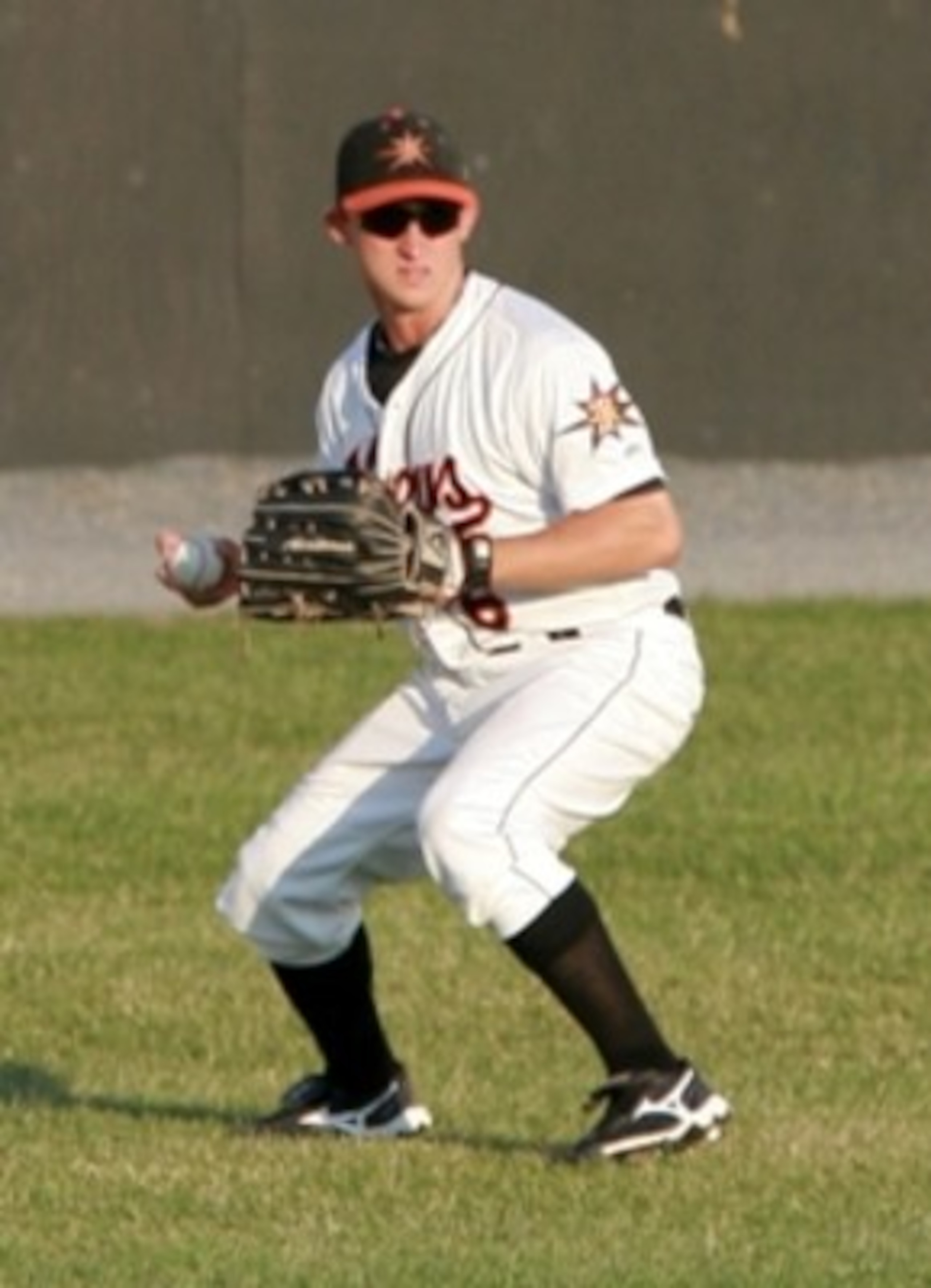 Angle hit his first home run of the season on Monday.