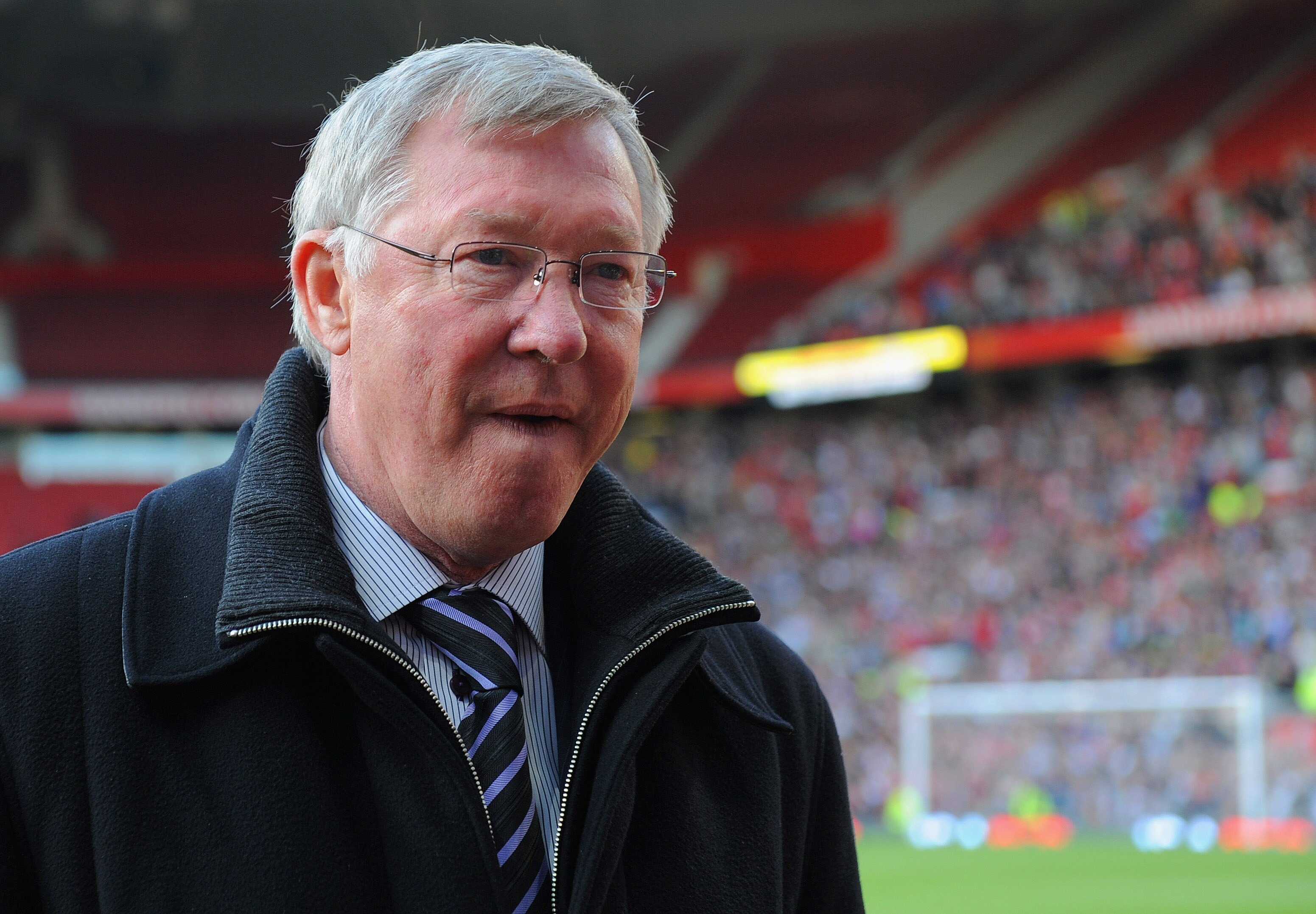 MANCHESTER, ENGLAND - MAY 24:  Manchester manager Sir Alex Ferguson looks on during the Gary Neville Testimonial Match between Manchester United and Juventus at Old Trafford on May 24, 2011 in Manchester, England.  (Photo by Michael Regan/Getty Images)