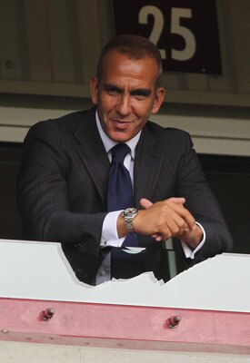LONDON, ENGLAND - SEPTEMBER 11:  Ex-West Ham United player Paolo Di Canio looks on prior to the Barclays Premier League match between West Ham United and Chelsea at the Boleyn Ground on September 11, 2010 in London, England.  (Photo by Hamish Blair/Getty 