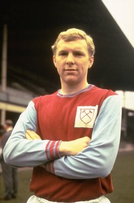 1967:  Portrait of Bobby Moore of West Ham at Upton Park, London. \ Mandatory Credit: Dave  Cannon/Allsport