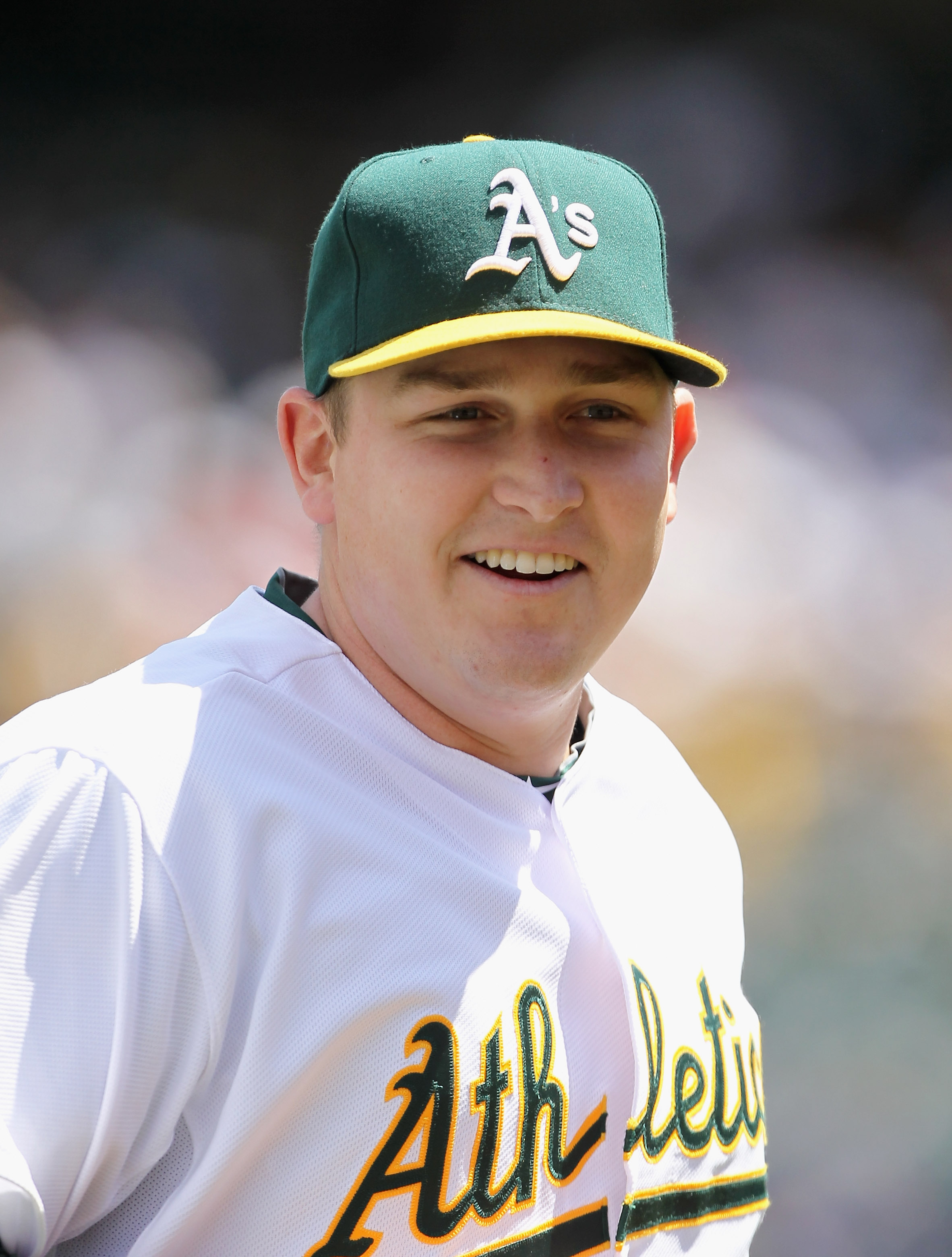 OAKLAND, CA - MAY 15:  Trevor Cahill #53 of the Oakland Athletics in action against the Chicago White Sox at Oakland-Alameda County Coliseum on May 15, 2011 in Oakland, California.  (Photo by Ezra Shaw/Getty Images)
