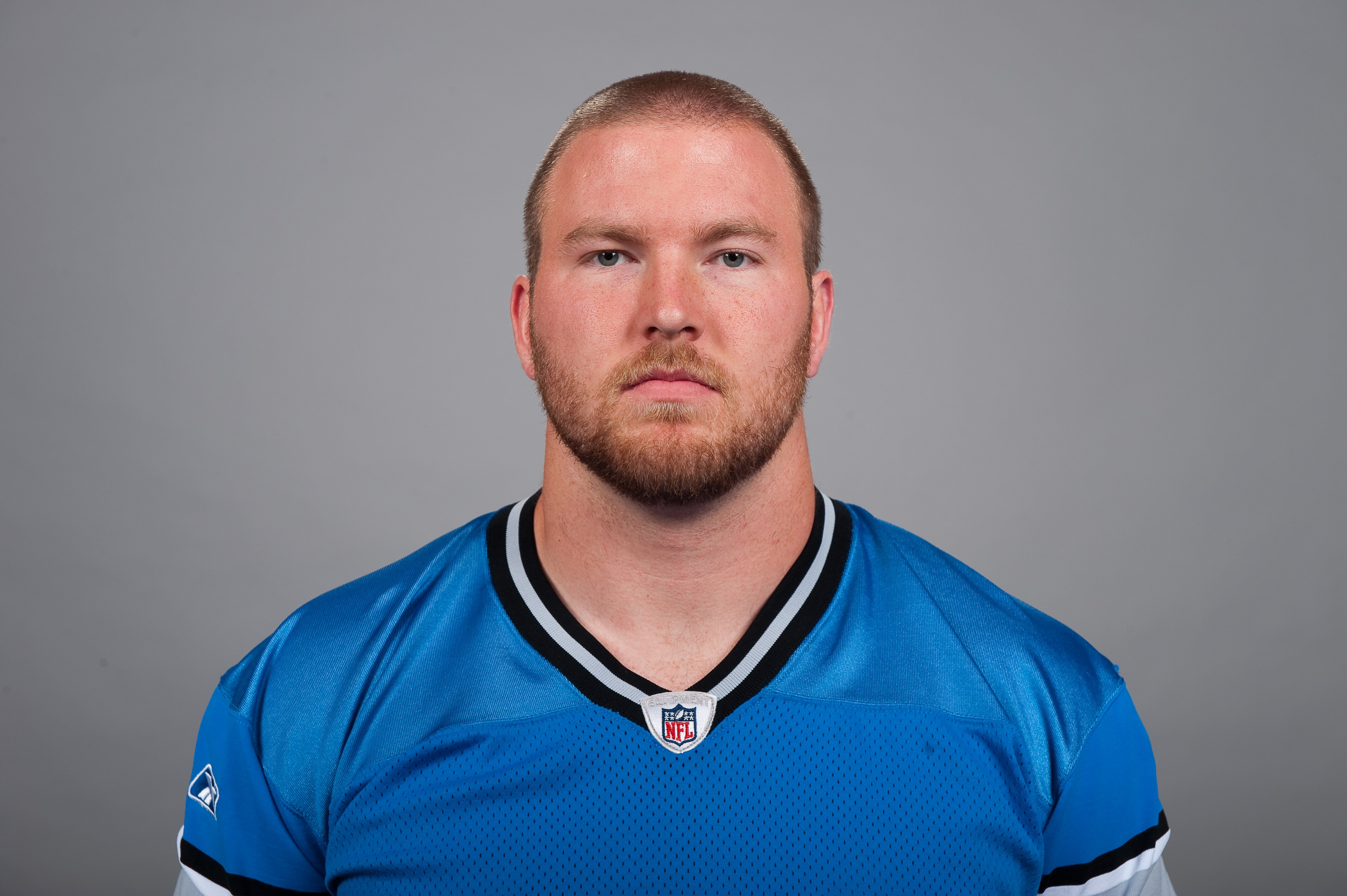 DETROIT, MI - CIRCA 2010:  In this photo provided by the NFL, Jason Fox of the Detroit Lions poses for his 2010 NFL headshot circa 2010 in Detroit, Michigan.  (Photo by NFL via Getty Images)