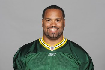 GREEN BAY, WI - 2009:  Cullen Jenkins of the Green Bay Packers poses for his 2009 NFL headshot at photo day in Green Bay, Wisconsin.  (Photo by NFL Photos)