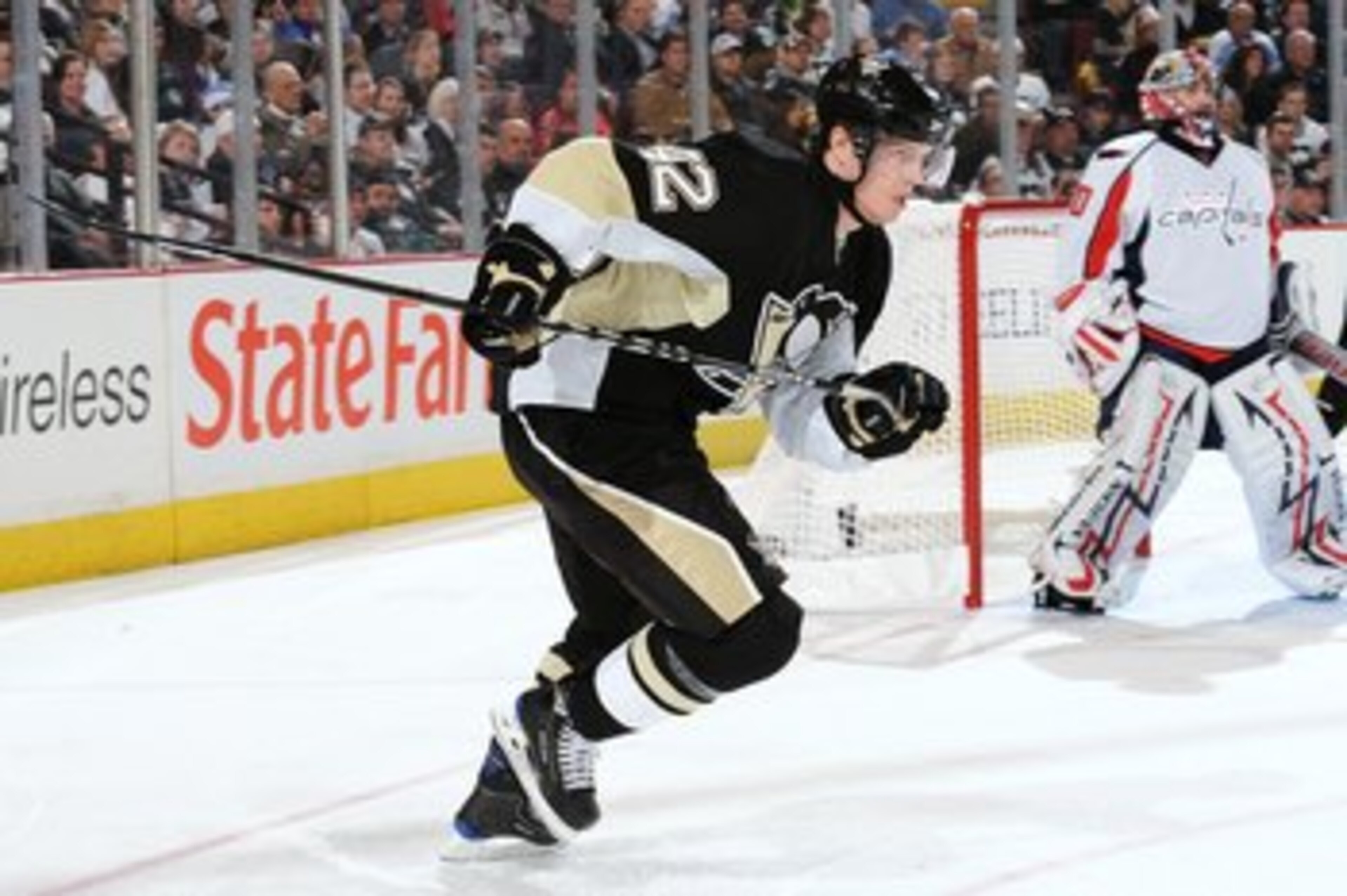 PITTSBURGH - JANUARY 21: Forward Nick Johnson #42 of the Pittsburgh Penguins skates against the Washington Capitals on January 21, 2010 at Mellon Arena in Pittsburgh, Pennsylvania. (Photo by Jamie Sabau/Getty Images) PITTSBURGH - JANUARY 21: Forward Nick Johnson #42 of the Pittsburgh Penguins skates against the Washington Capitals on January 21, 2010 at Mellon Arena in Pittsburgh, Pennsylvania. (Photo by Jamie Sabau/Getty Images)