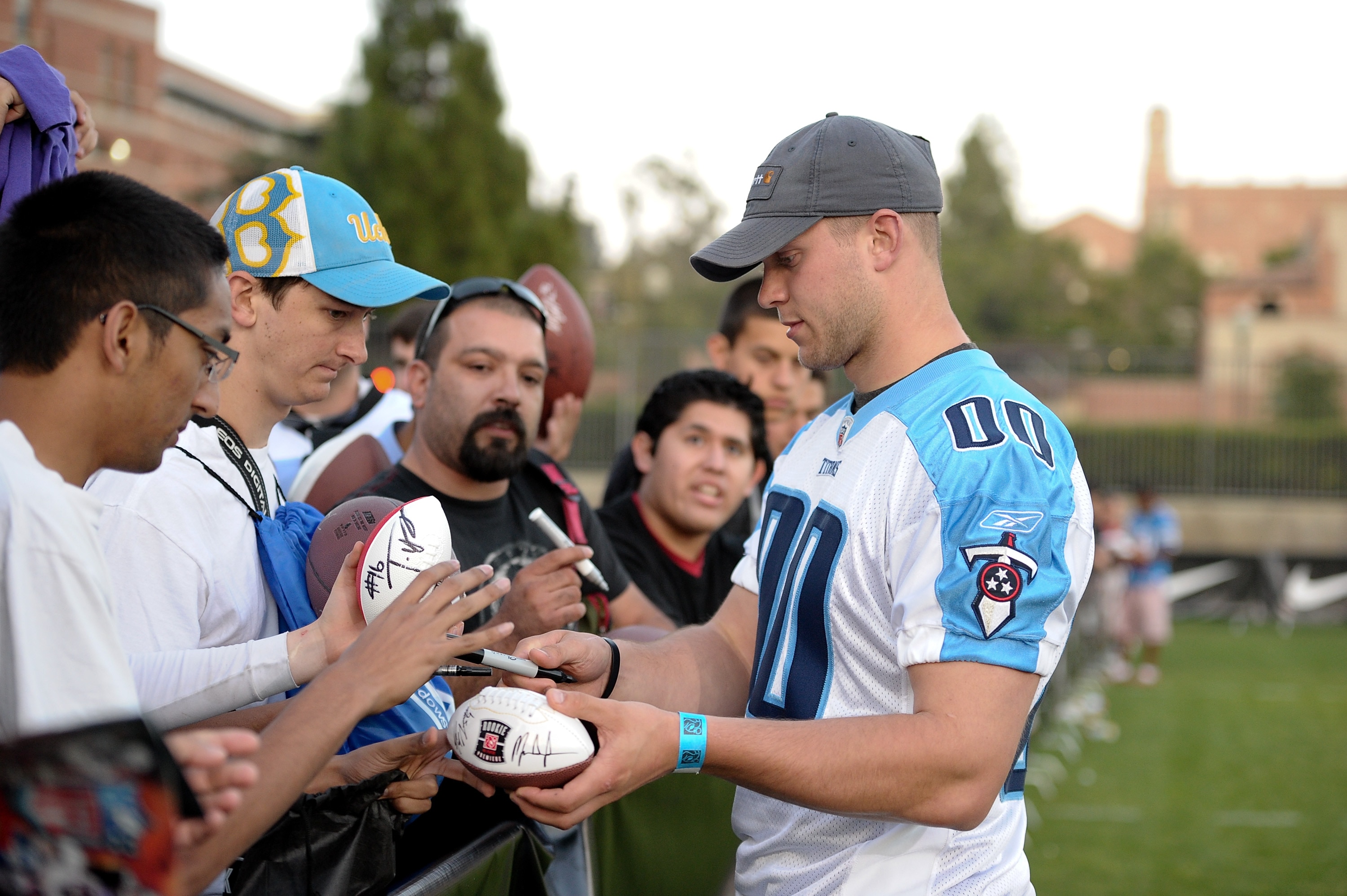 LOS ANGELES, CA - MAY 20:  Jack Locker attends the NFL PLAYERS Premiere League Flag Football Game at UCLA on May 20, 2011 in Los Angeles, California.  (Photo by Noel Vasquez/Getty Images)