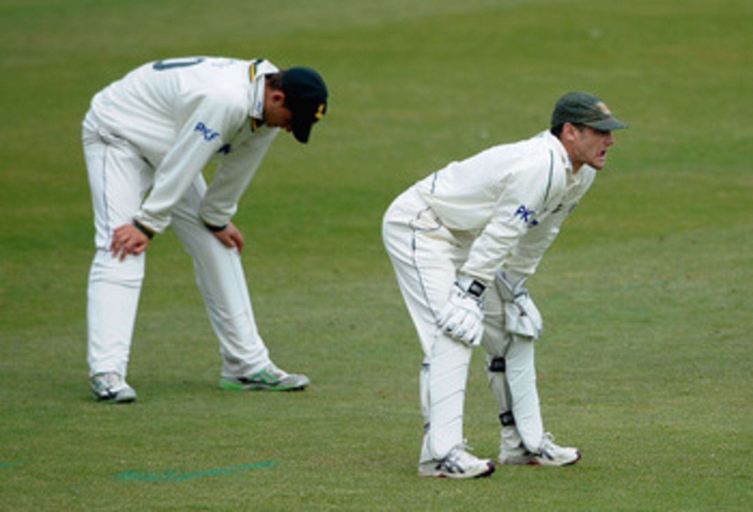 NOTTINGHAM, ENGLAND - MAY 05: Chris Read of Nottinghamshire shows his frustrations as Yorkshire pile on the runs during the LV County Championship match between Nottinghamshire and Yorkshire at Trent Bridge on May 5, 2011 in Nottingham, England. (Photo NOTTINGHAM, ENGLAND - MAY 05: Chris Read of Nottinghamshire shows his frustrations as Yorkshire pile on the runs during the LV County Championship match between Nottinghamshire and Yorkshire at Trent Bridge on May 5, 2011 in Nottingham, England. (Photo