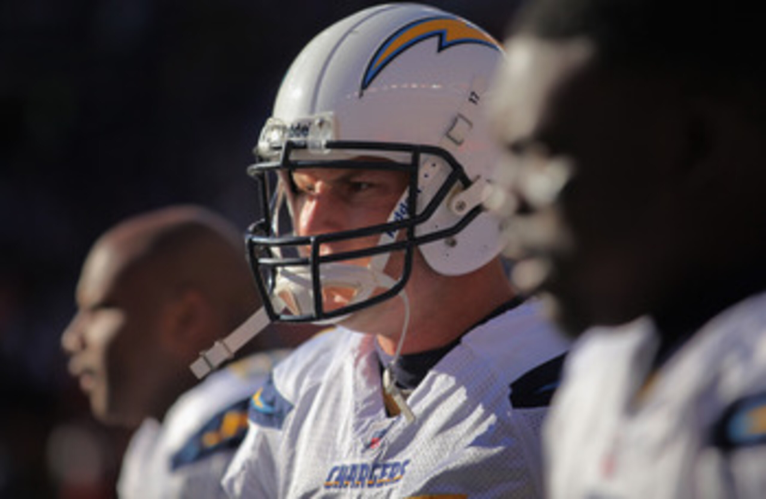 DENVER - JANUARY 02:  Quarterback Philip Rivers #17 of the San Diego Chargers takes the field against the Denver Broncos at INVESCO Field at Mile High on January 2, 2011 in Denver, Colorado. The Chargers defeated the Broncos 33-28.  (Photo by Doug Pensing