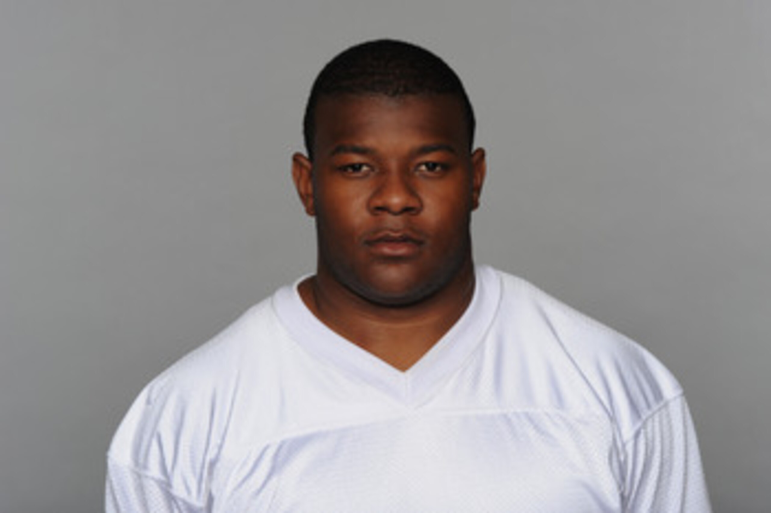 MIAMI, FL - CIRCA 2010: In this handout image provided by the NFL,  John Jerry of the Miami Dolphins poses for his 2010 NFL headshot circa 2010 in Miami, Florida. (Photo by NFL via Getty Images)