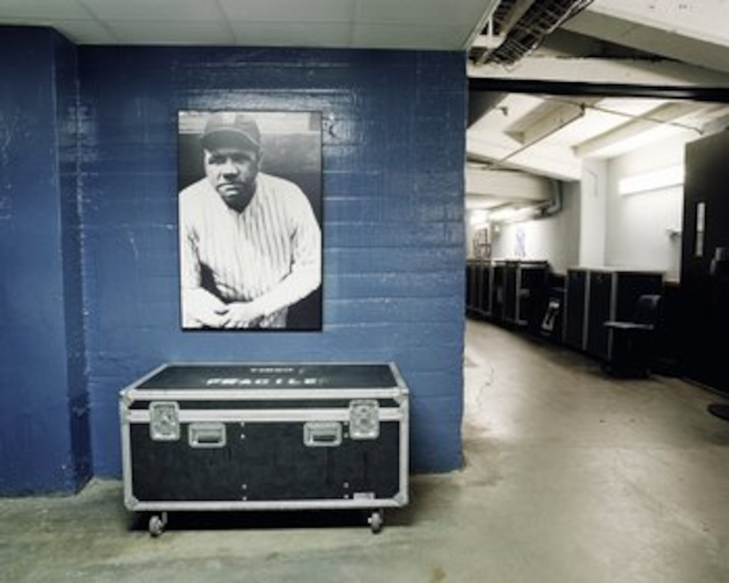 NEW YORK - SEPTEMBER 11: A general view of a picture of Babe Ruth in the hallway at Yankee Stadium on September 11, 2008 in the Bronx borough of New York City. The 85 year old ball park will be closed after the 2008 season as the New York Yankees move to NEW YORK - SEPTEMBER 11: A general view of a picture of Babe Ruth in the hallway at Yankee Stadium on September 11, 2008 in the Bronx borough of New York City. The 85 year old ball park will be closed after the 2008 season as the New York Yankees move to