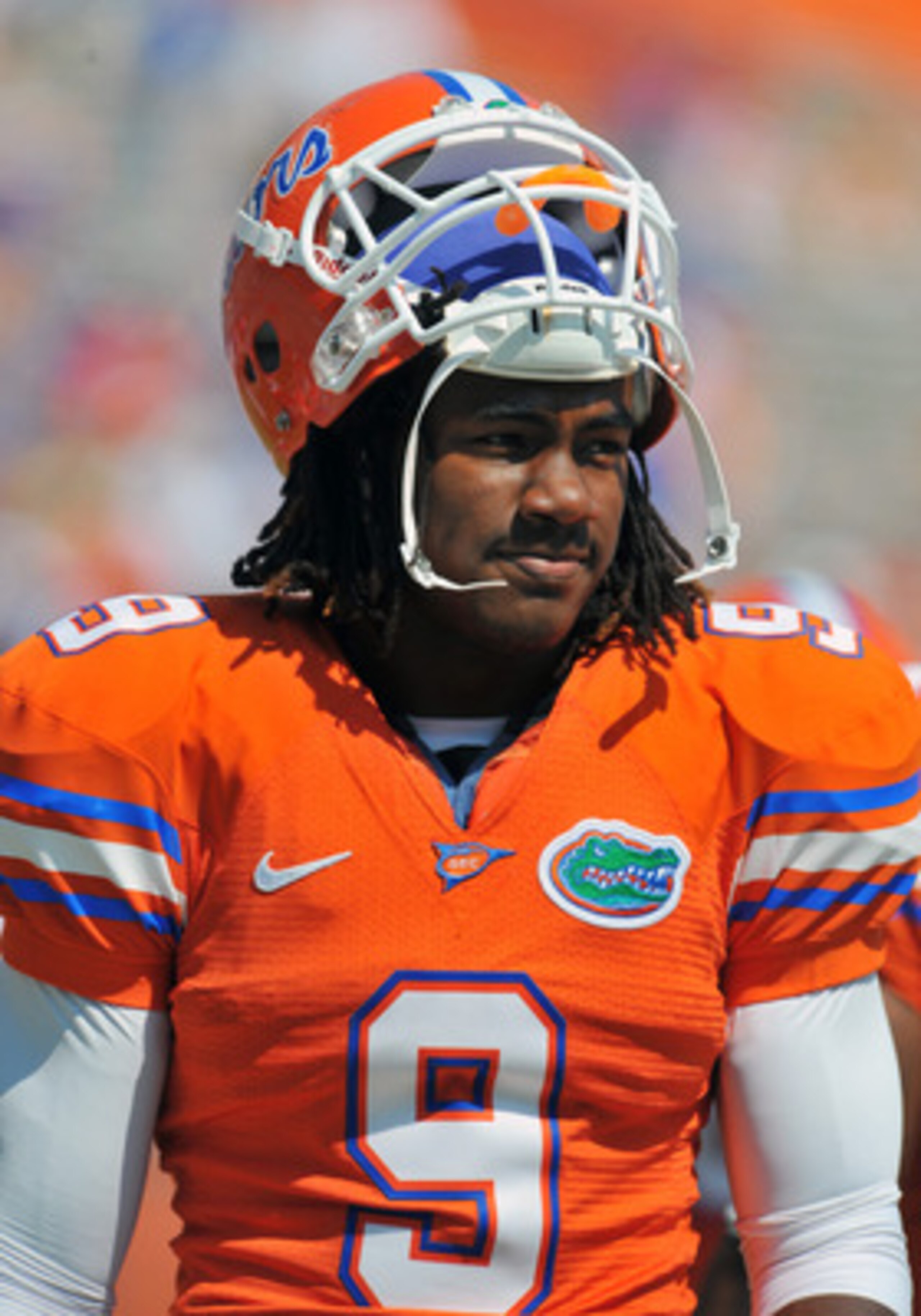 GAINESVILLE, FL - APRIL 9: Safety Joshua Shaw #9 of the Florida Gators watches play during the Orange and Blue spring football game April 9, 2011 at Ben Hill Griffin Stadium in Gainesville, Florida. (Photo by Al Messerschmidt/Getty Images) GAINESVILLE, FL - APRIL 9: Safety Joshua Shaw #9 of the Florida Gators watches play during the Orange and Blue spring football game April 9, 2011 at Ben Hill Griffin Stadium in Gainesville, Florida. (Photo by Al Messerschmidt/Getty Images)