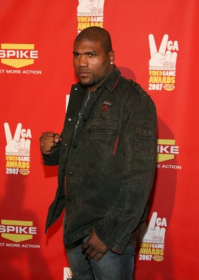 LAS VEGAS - DECEMBER 07:  UFC Light Heavyweight Mixed Martial Arts Champion Quinton 'Rampage' Jackson arrives at Spike TV's 2007 'Video Game Awards' at the Mandalay Bay Events Center on December 7, 2007 in Las Vegas, Nevada.  (Photo by Frazer Harrison/Get