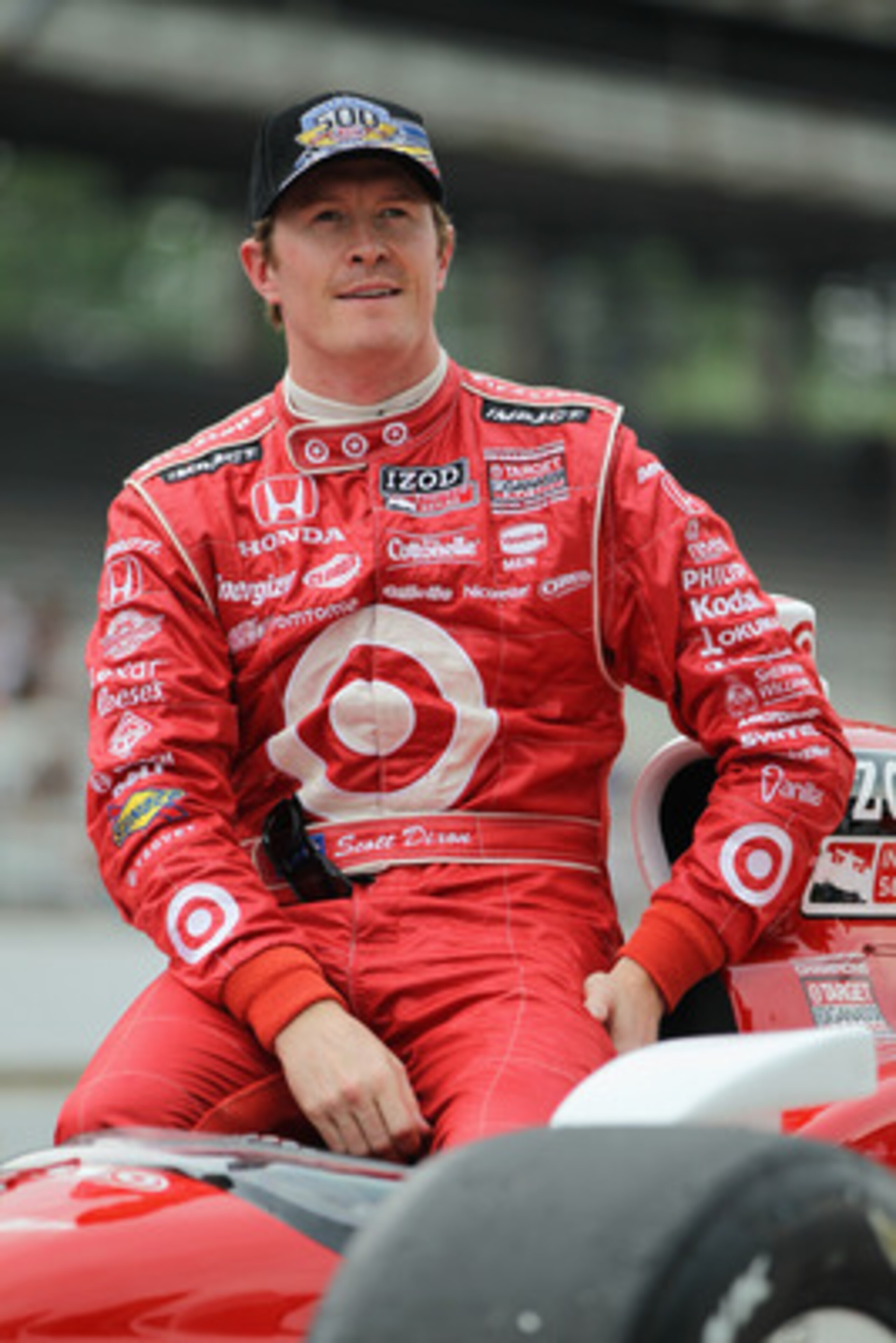INDIANAPOLIS, IN - MAY 21: Scott Dixon of New Zealand, driver of the #9 Target Chip Ganassi Racing Dallara Honda, poses for an official portrait during qualifying for the Indianapolis 500 on May 21, 2011 at Indianapolis Motor Speedway in Indianapolis, In INDIANAPOLIS, IN - MAY 21: Scott Dixon of New Zealand, driver of the #9 Target Chip Ganassi Racing Dallara Honda, poses for an official portrait during qualifying for the Indianapolis 500 on May 21, 2011 at Indianapolis Motor Speedway in Indianapolis, In