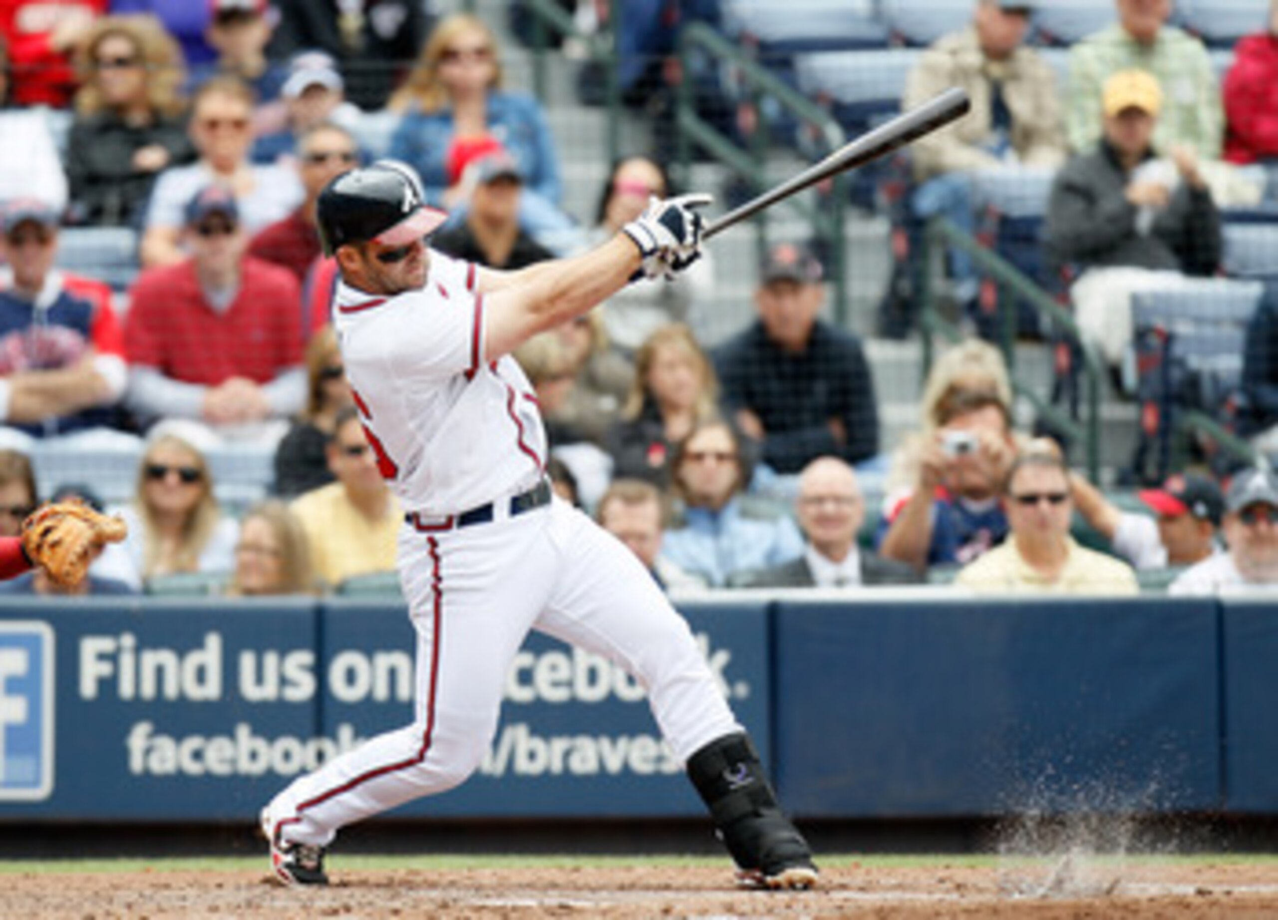 ATLANTA, GA - MAY 17:  Dan Uggla #26 of the Atlanta Braves against the Houston Astros at Turner Field on May 17, 2011 in Atlanta, Georgia.  (Photo by Kevin C. Cox/Getty Images)