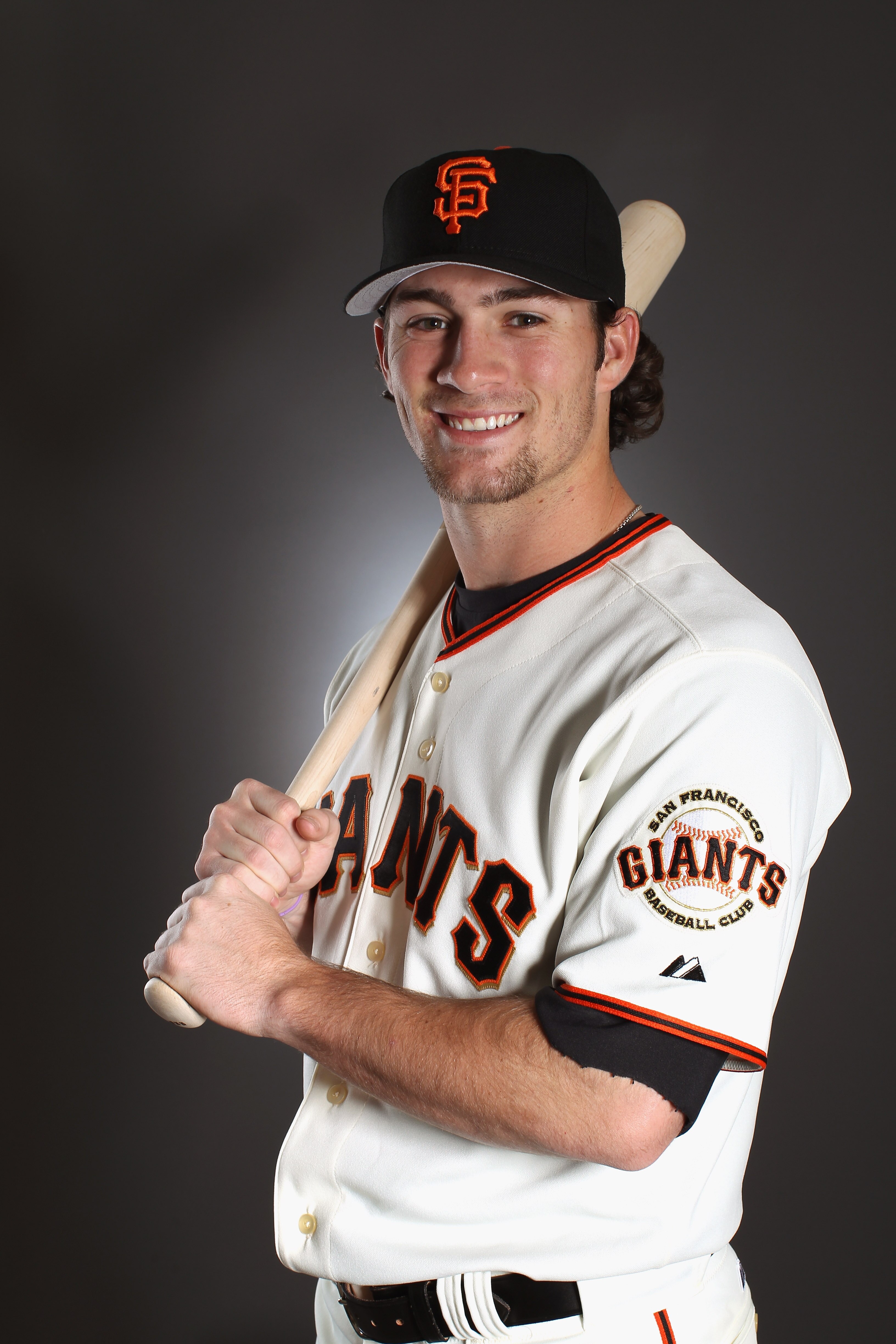 SCOTTSDALE, AZ - FEBRUARY 23:  Charlie Culberson 384 of the San Francisco Giants poses for a portrait during media photo day at Scottsdale Stadium on February 23, 2011 in Scottsdale, Arizona.  (Photo by Ezra Shaw/Getty Images)