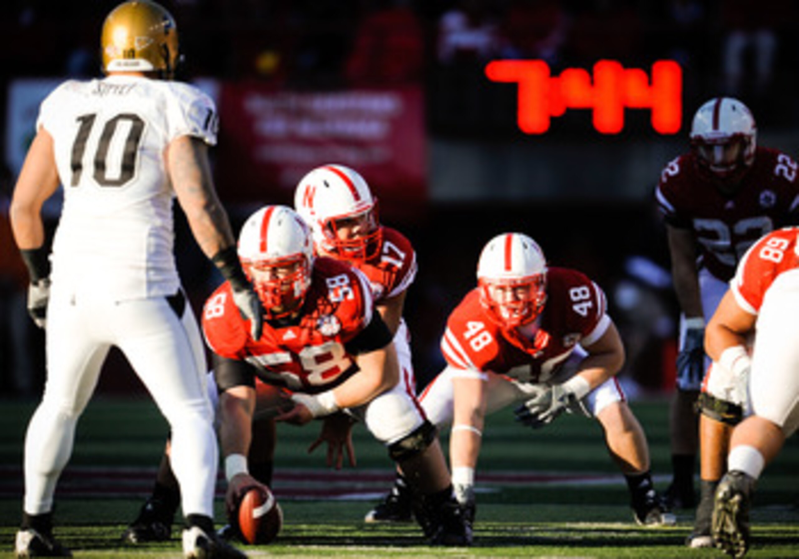 LINCOLN, NE - NOVEMBER 26: Cody Green #17 of the Nebraska Cornhuskers prepares to take a snap from teammate Mike Caputo #58 during their game at Memorial Stadium on November 26, 2010 in Lincoln, Nebraska. Nebraska defeated Colorado 45-17 (Photo by Eric F LINCOLN, NE - NOVEMBER 26: Cody Green #17 of the Nebraska Cornhuskers prepares to take a snap from teammate Mike Caputo #58 during their game at Memorial Stadium on November 26, 2010 in Lincoln, Nebraska. Nebraska defeated Colorado 45-17 (Photo by Eric F