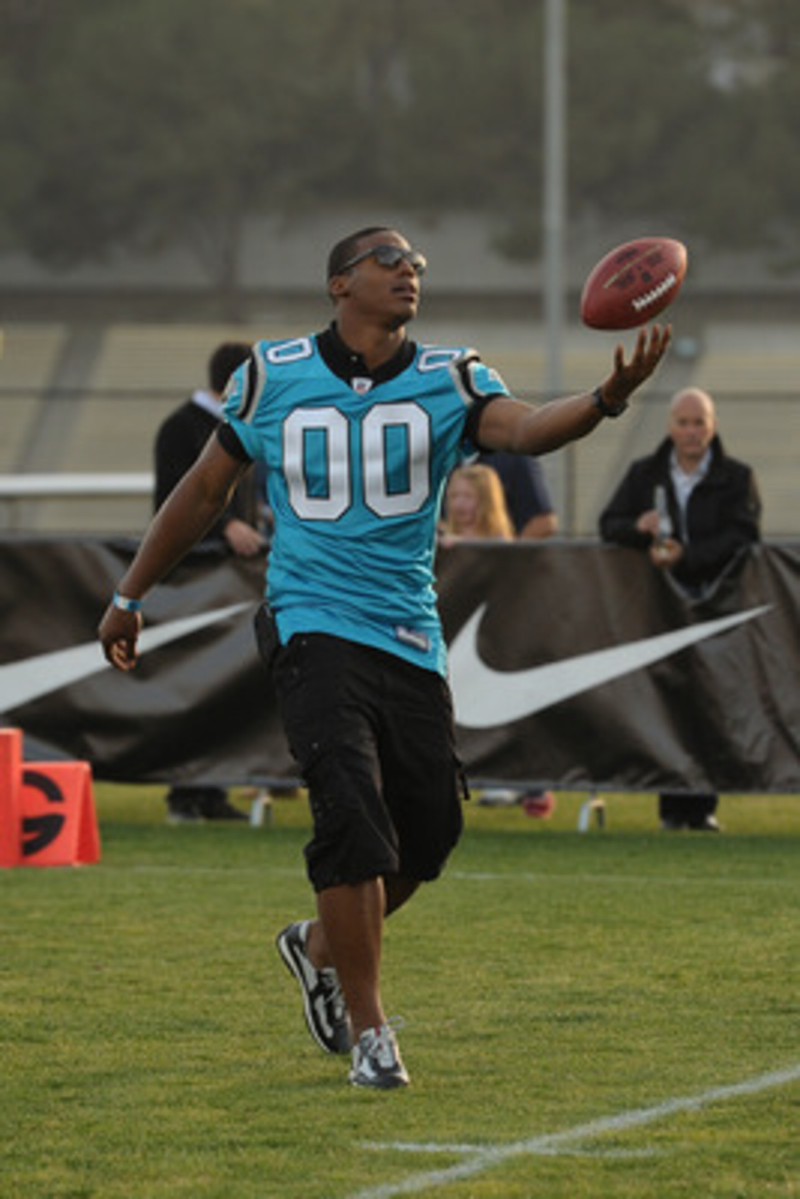 LOS ANGELES, CA - MAY 20:  Cam Newton attends the NFL PLAYERS Premiere League Flag Football Game at UCLA on May 20, 2011 in Los Angeles, California.  (Photo by Noel Vasquez/Getty Images)