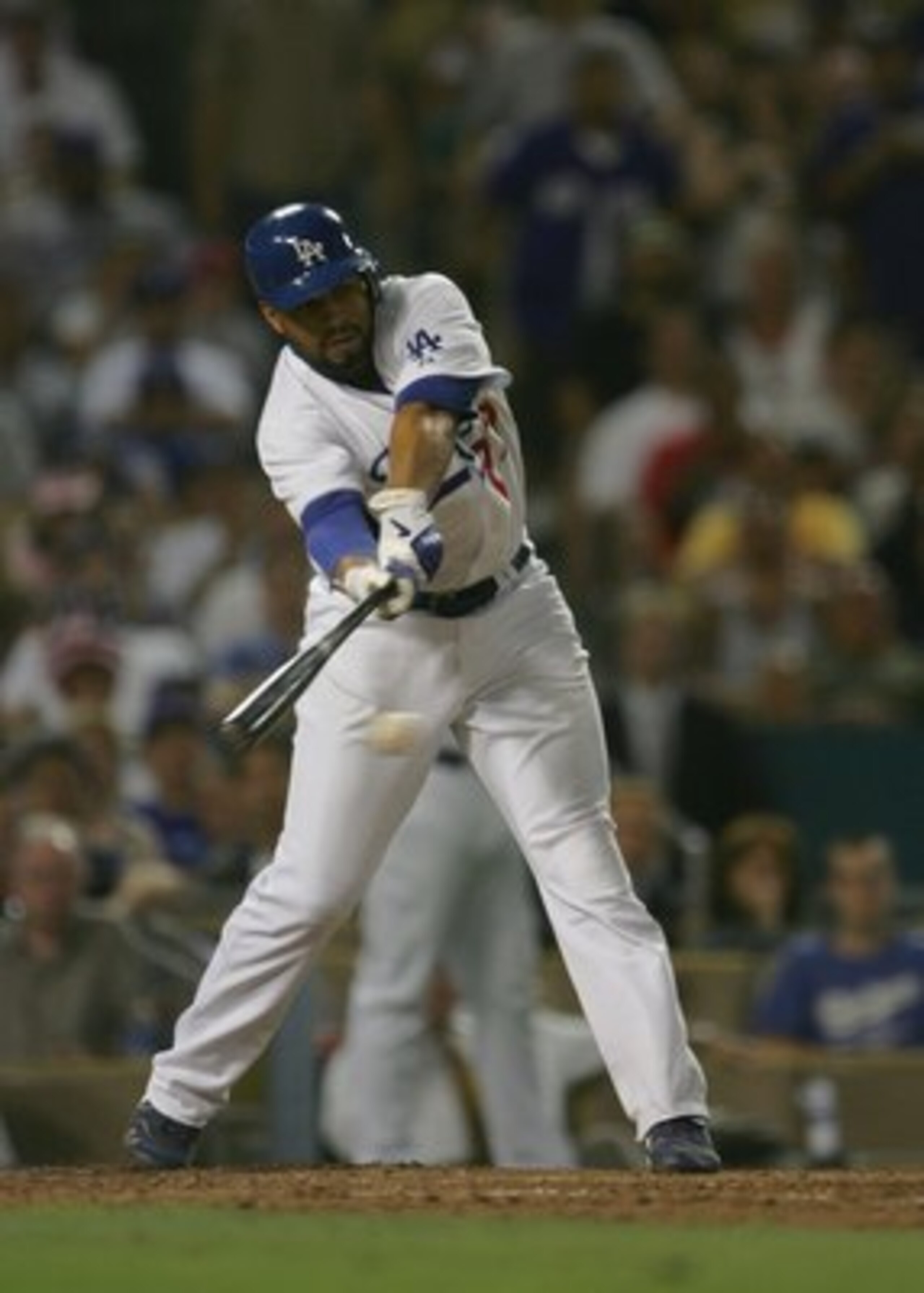 LOS ANGELES - JULY 3: Matt Kemp #27 of the Los Angeles Dodgers bats against the Atlanta Braves on July 3, 2007 at Dodger Stadiium in Los Angeles, California. The Dodgers won 7-6. (Photo by Stephen Dunn/Getty Images) LOS ANGELES - JULY 3: Matt Kemp #27 of the Los Angeles Dodgers bats against the Atlanta Braves on July 3, 2007 at Dodger Stadiium in Los Angeles, California. The Dodgers won 7-6. (Photo by Stephen Dunn/Getty Images)