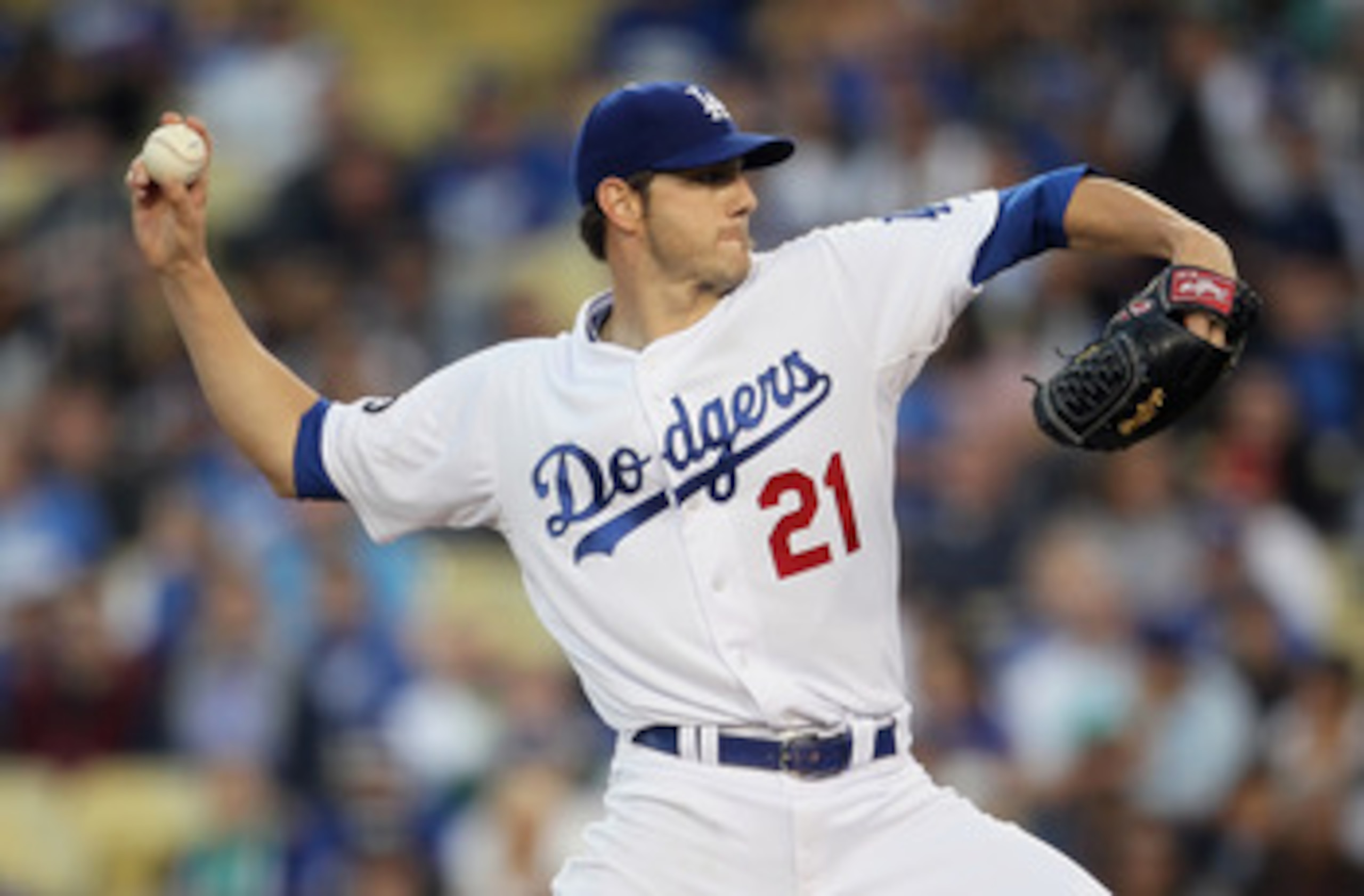 LOS ANGELES, CA - MAY 27: Jon Garland #21 of the Los Angeles Dodgers pitches against the Florida Marlins in the second inning at Dodger Stadium on May 27, 2011 in Los Angeles, California. (Photo by Jeff Gross/Getty Images) LOS ANGELES, CA - MAY 27: Jon Garland #21 of the Los Angeles Dodgers pitches against the Florida Marlins in the second inning at Dodger Stadium on May 27, 2011 in Los Angeles, California. (Photo by Jeff Gross/Getty Images)