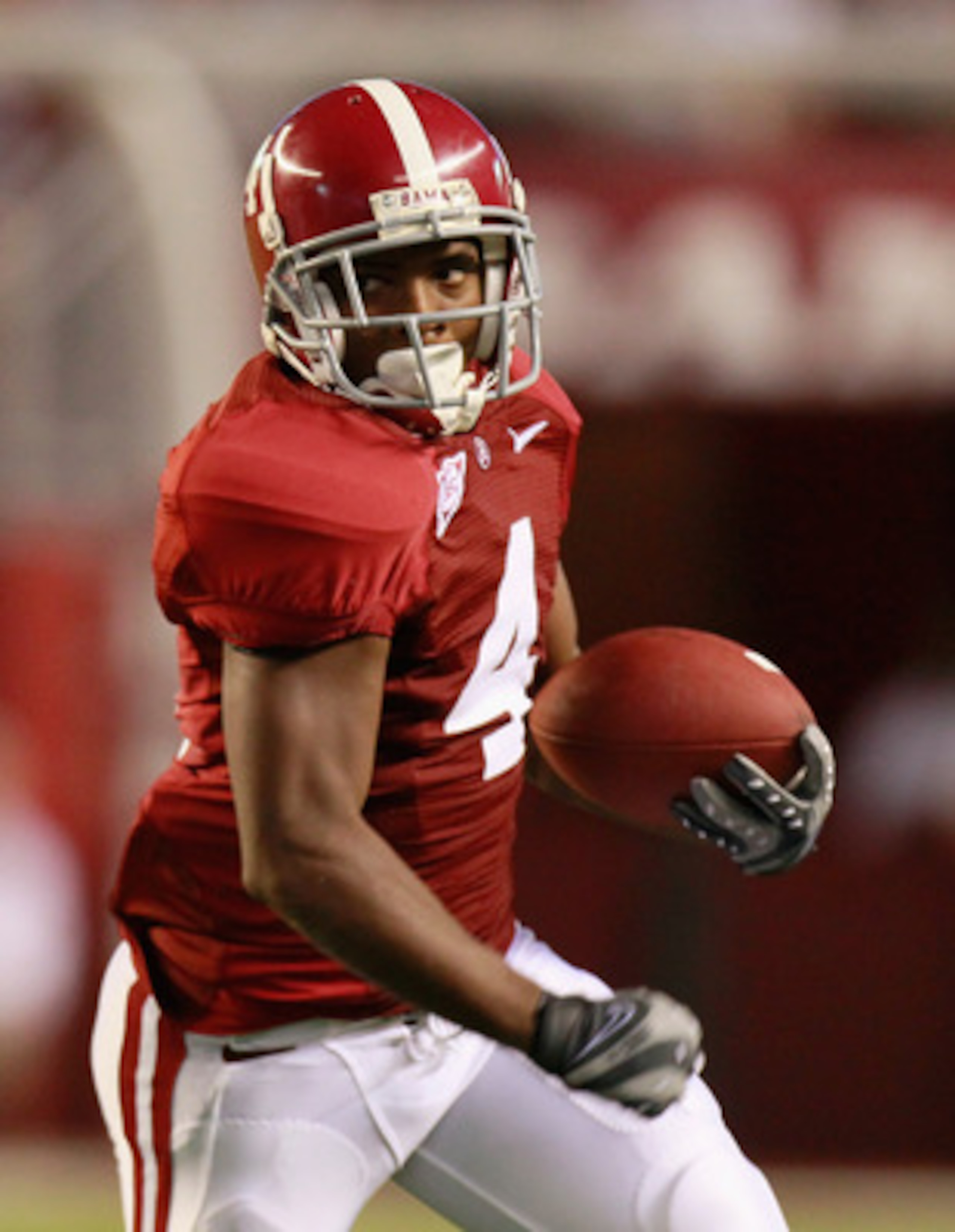 TUSCALOOSA, AL - SEPTEMBER 11: Marquis Maze #4 of the Alabama Crimson Tide against the Penn State Nittany Lions at Bryant-Denny Stadium on September 11, 2010 in Tuscaloosa, Alabama. (Photo by Kevin C. Cox/Getty Images) TUSCALOOSA, AL - SEPTEMBER 11: Marquis Maze #4 of the Alabama Crimson Tide against the Penn State Nittany Lions at Bryant-Denny Stadium on September 11, 2010 in Tuscaloosa, Alabama. (Photo by Kevin C. Cox/Getty Images)