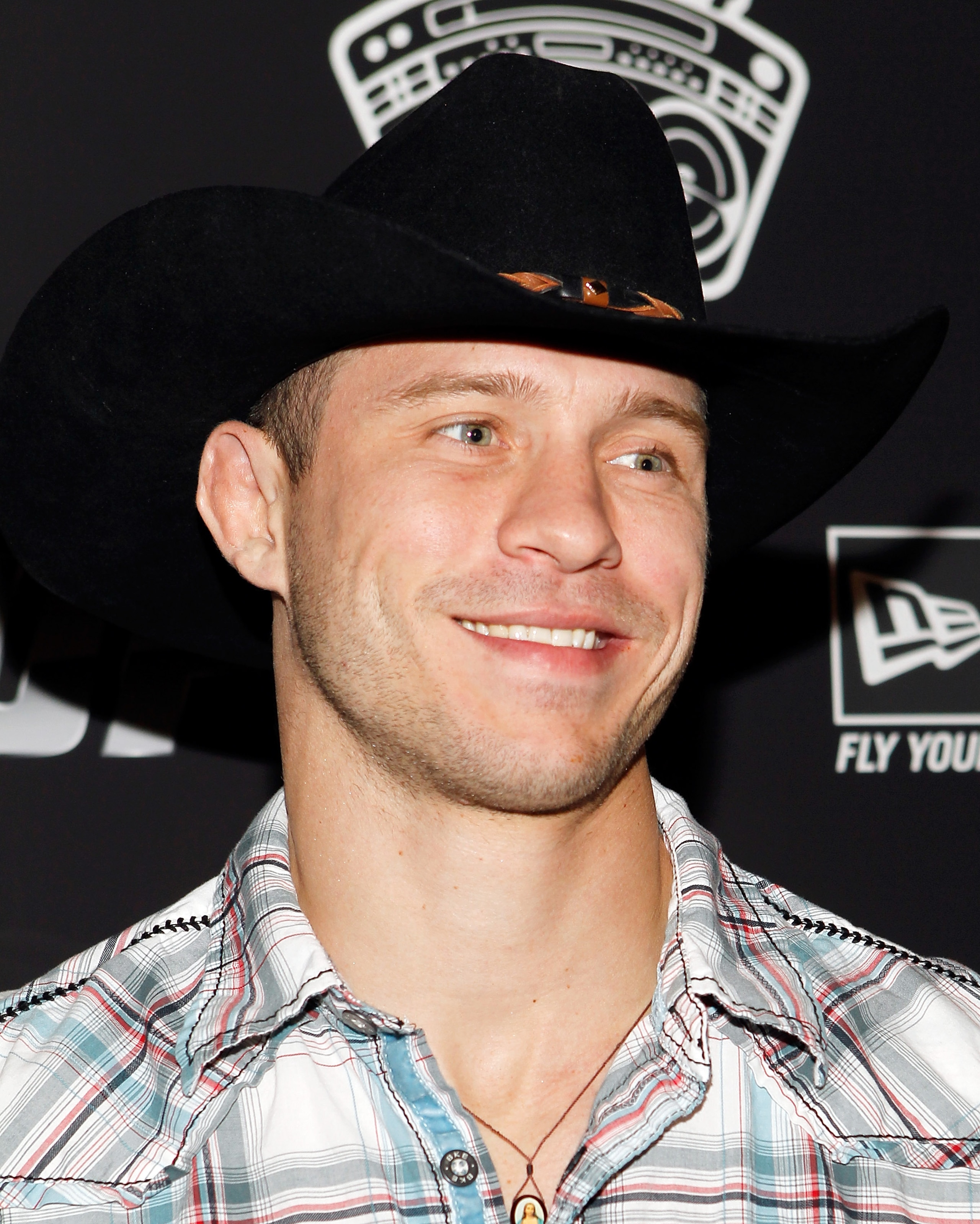 LAS VEGAS - FEBRUARY 15:  UFC fighter Donald 'Cowboy' Cerrone arrives at UFC, Famous Stars and Straps and New Era's 'The Magic Party' at XS the nightclub on February 15, 2011 in Las Vegas, Nevada.  (Photo by Isaac Brekken/Getty Images)