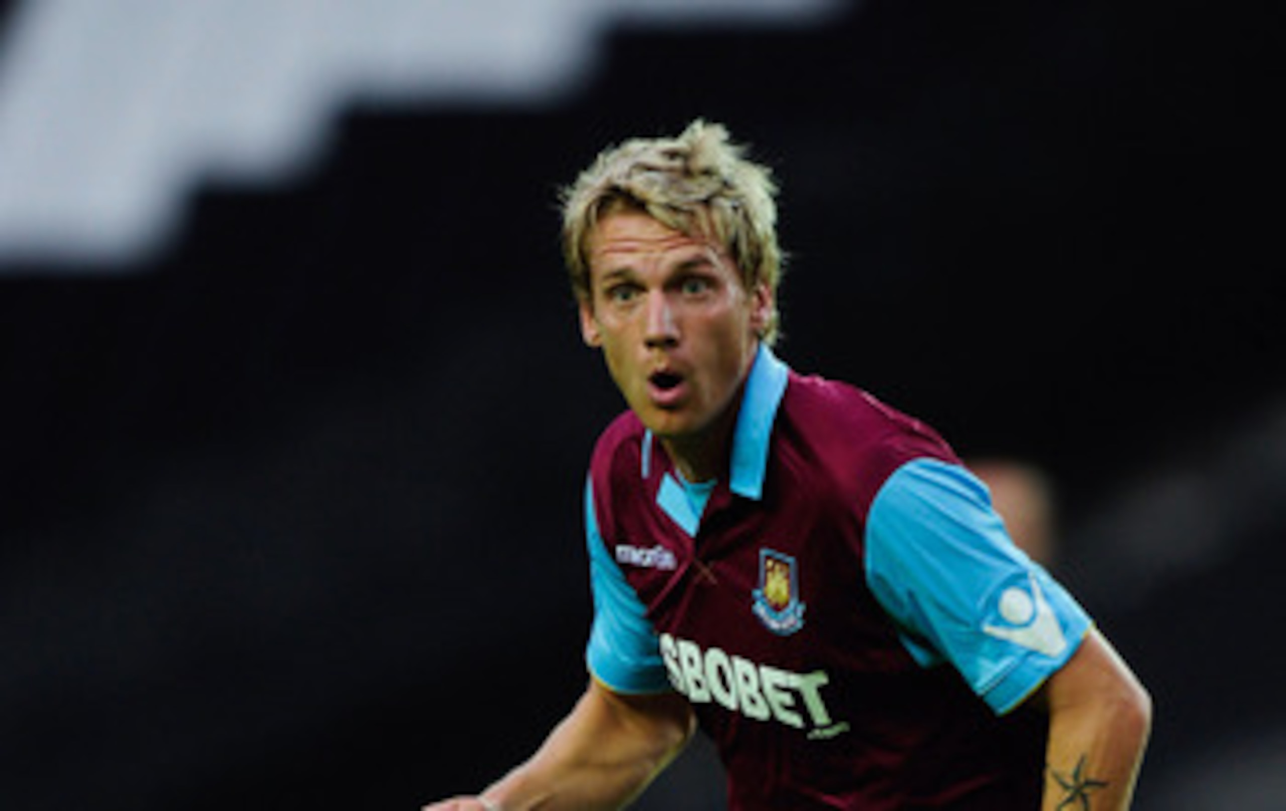 MILTON KEYNES, ENGLAND - JULY 28:  Radoslav Kovac of West Ham United in action during the pre-season friendly match between MK Dons and West Ham United at the Stadium MK on July 28, 2010 in Milton Keynes, England.  (Photo by Jamie McDonald/Getty Images)