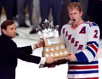 Brian Leetch won the Conn Smythe Trophy in 1994 leading the Rangers to the Stanley Cup.
