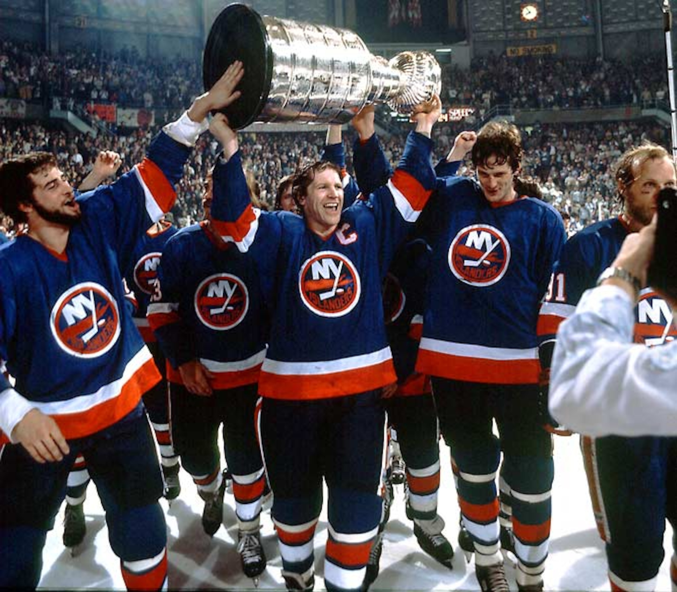 Denis Potvin led the Islanders to several play7off victories and several Stanley Cups Denis Potvin led the Islanders to several play7off victories and several Stanley Cups