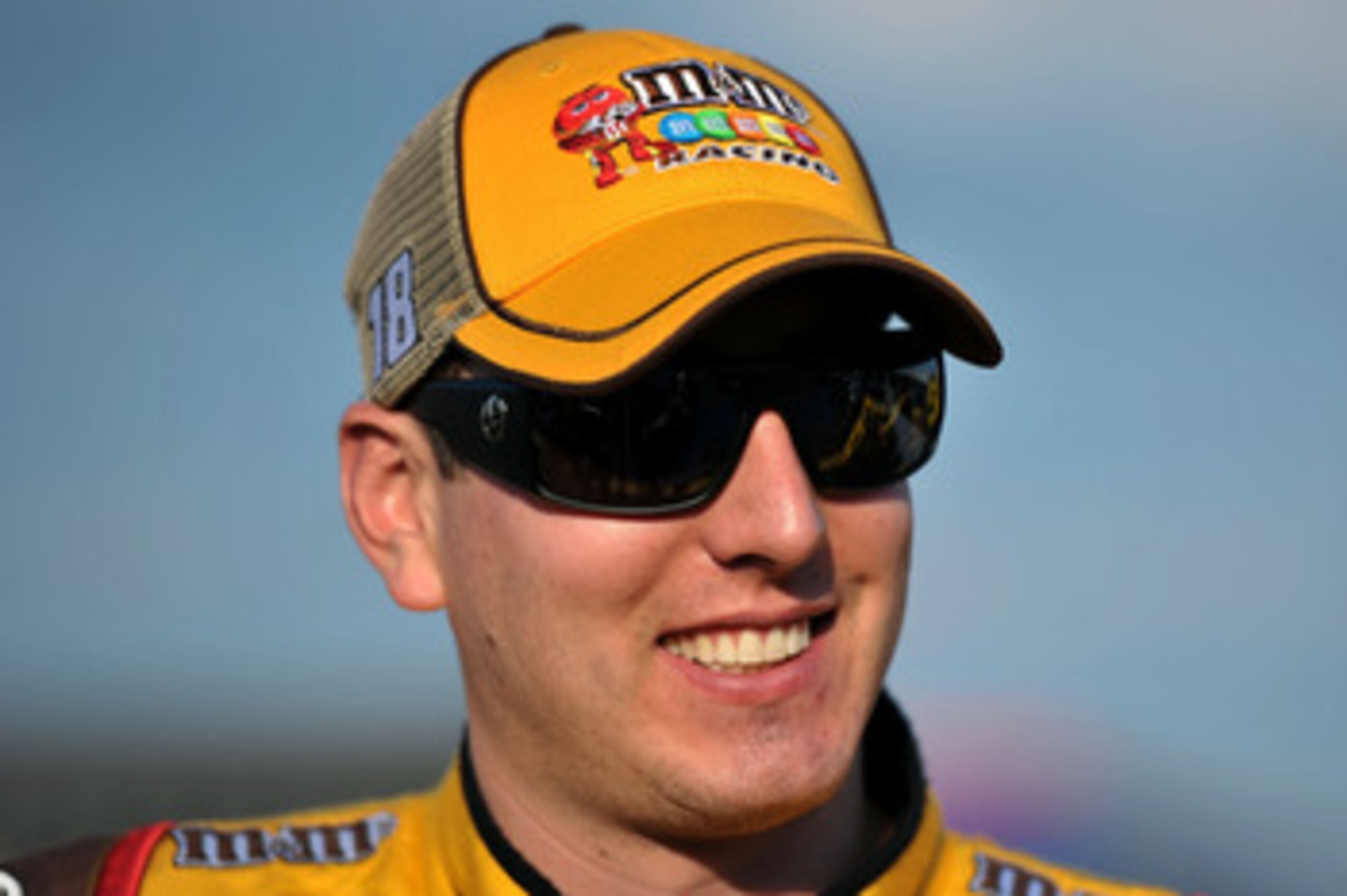 CHARLOTTE, NC - MAY 20:  Kyle Busch, driver of the #18 M&M's Toyota, looks on during qualifying for the NASCAR Sprint All-Star Race at Charlotte Motor Speedway on May 20, 2011 in Charlotte, North Carolina.  (Photo by Drew Hallowell/Getty Images for NASCAR