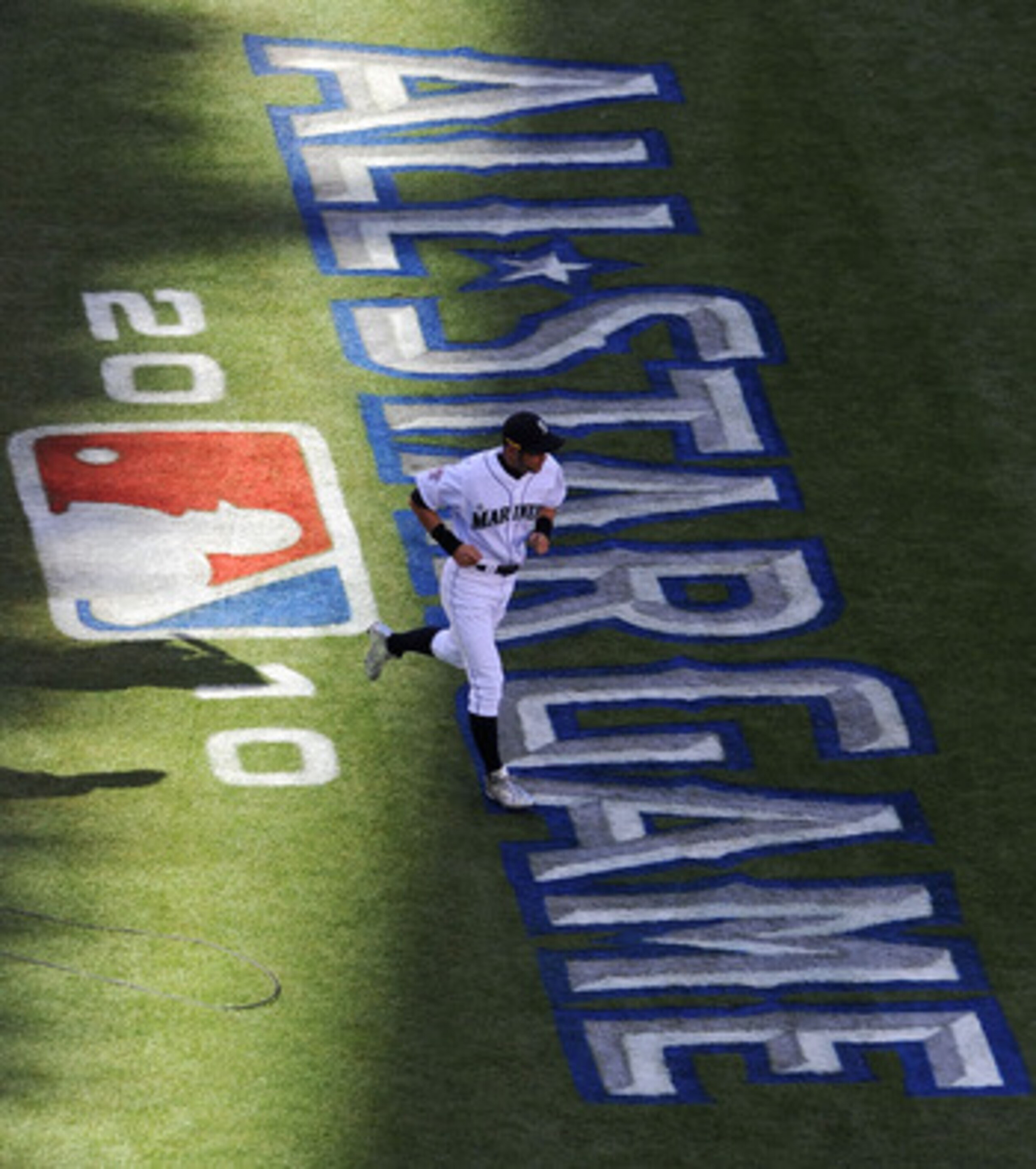 ANAHEIM, CA - JULY 13:  American League All-Star Ichiro Suzuki #51 of the Seattle Mariners during the 81st MLB All-Star Game at Angel Stadium of Anaheim on July 13, 2010 in Anaheim, California.  (Photo by Michael Buckner/Getty Images)