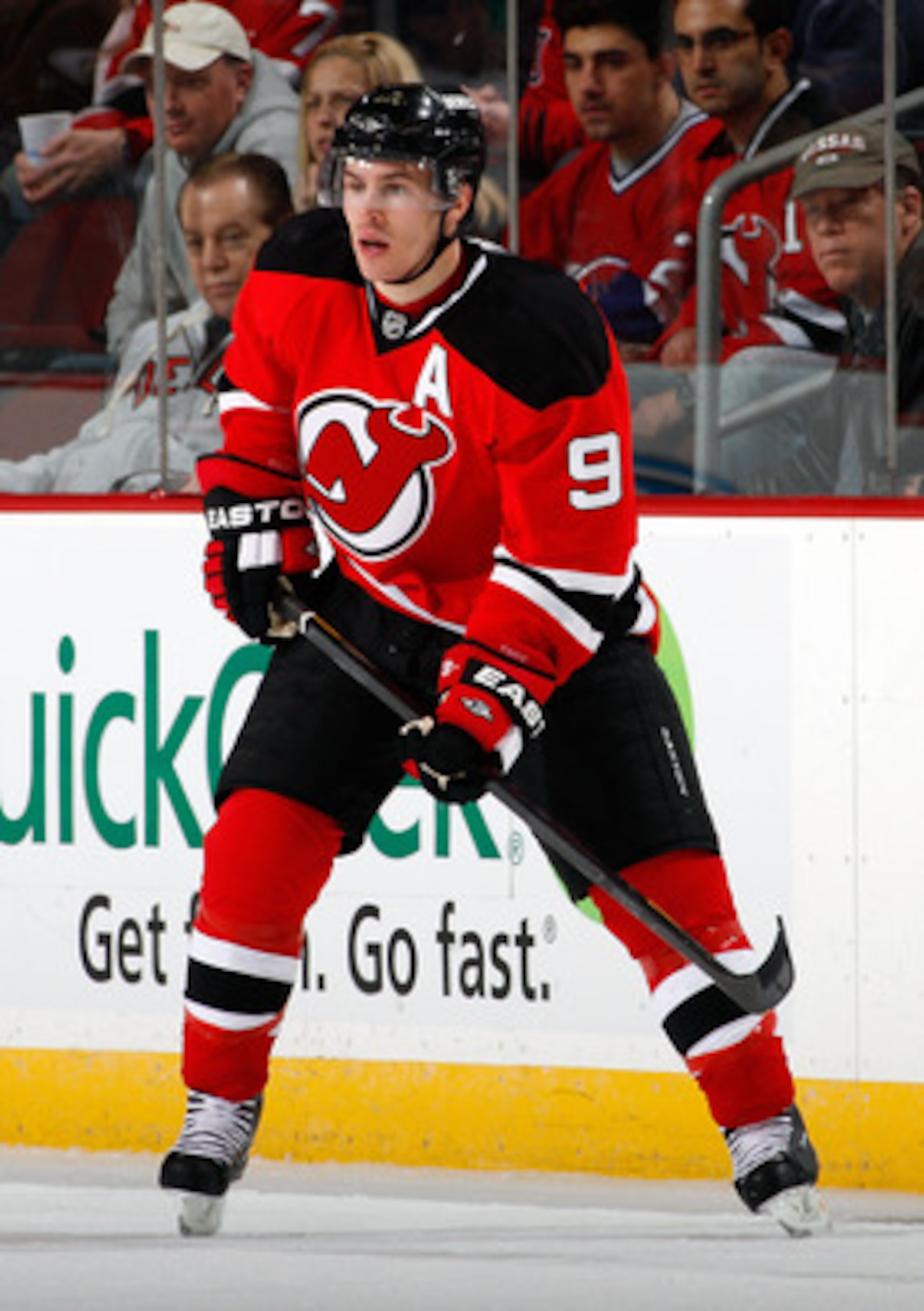 NEWARK, NJ - APRIL 02: Zach Parise #9 of the New Jersey Devils skates during an NHL hockey game against the Montreal Canadians at the Prudential Center on April 2, 2011 in Newark, New Jersey. (Photo by Paul Bereswill/Getty Images) NEWARK, NJ - APRIL 02: Zach Parise #9 of the New Jersey Devils skates during an NHL hockey game against the Montreal Canadians at the Prudential Center on April 2, 2011 in Newark, New Jersey. (Photo by Paul Bereswill/Getty Images)