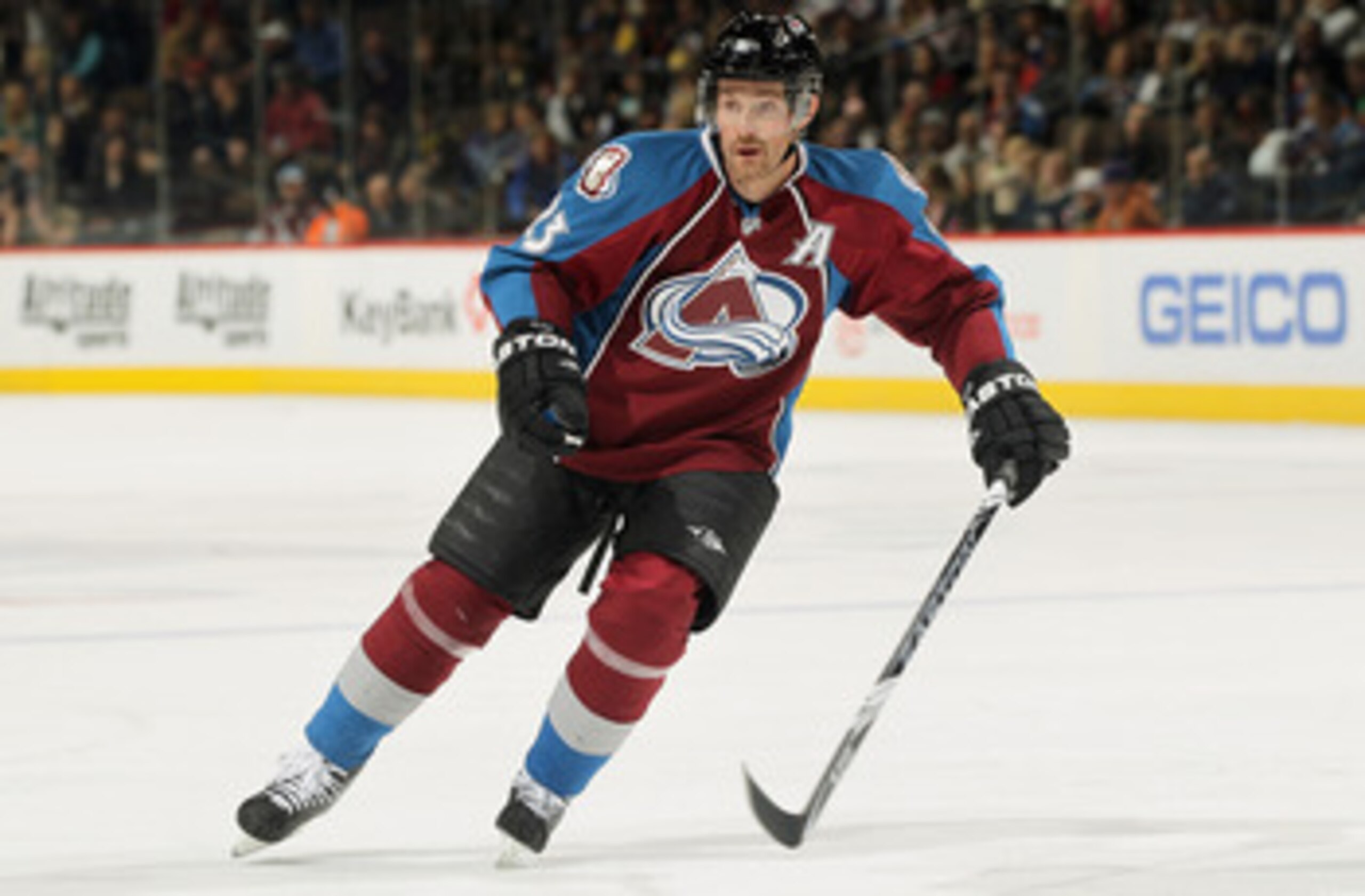 DENVER, CO - MARCH 22: Milan Hejduk #23 of the Colorado Avalanche skates against the Columbus Blue Jackets at the Pepsi Center on March 22, 2011 in Denver, Colorado. The Avalanche defeated the Blue Jackets 5-4 in an overtime shootout. (Photo by Doug Pen DENVER, CO - MARCH 22: Milan Hejduk #23 of the Colorado Avalanche skates against the Columbus Blue Jackets at the Pepsi Center on March 22, 2011 in Denver, Colorado. The Avalanche defeated the Blue Jackets 5-4 in an overtime shootout. (Photo by Doug Pen