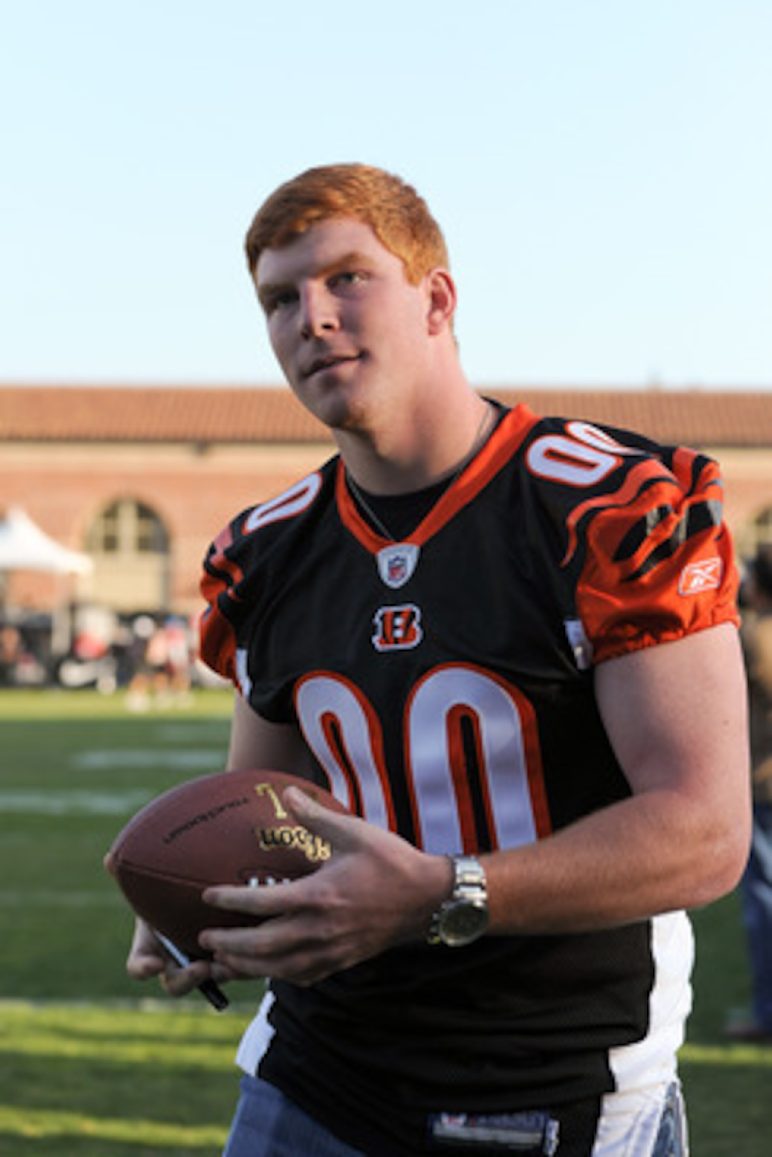 LOS ANGELES, CA - MAY 20:  Andy Dalton attends the NFL PLAYERS Premiere League Flag Football Game at UCLA on May 20, 2011 in Los Angeles, California.  (Photo by Noel Vasquez/Getty Images)