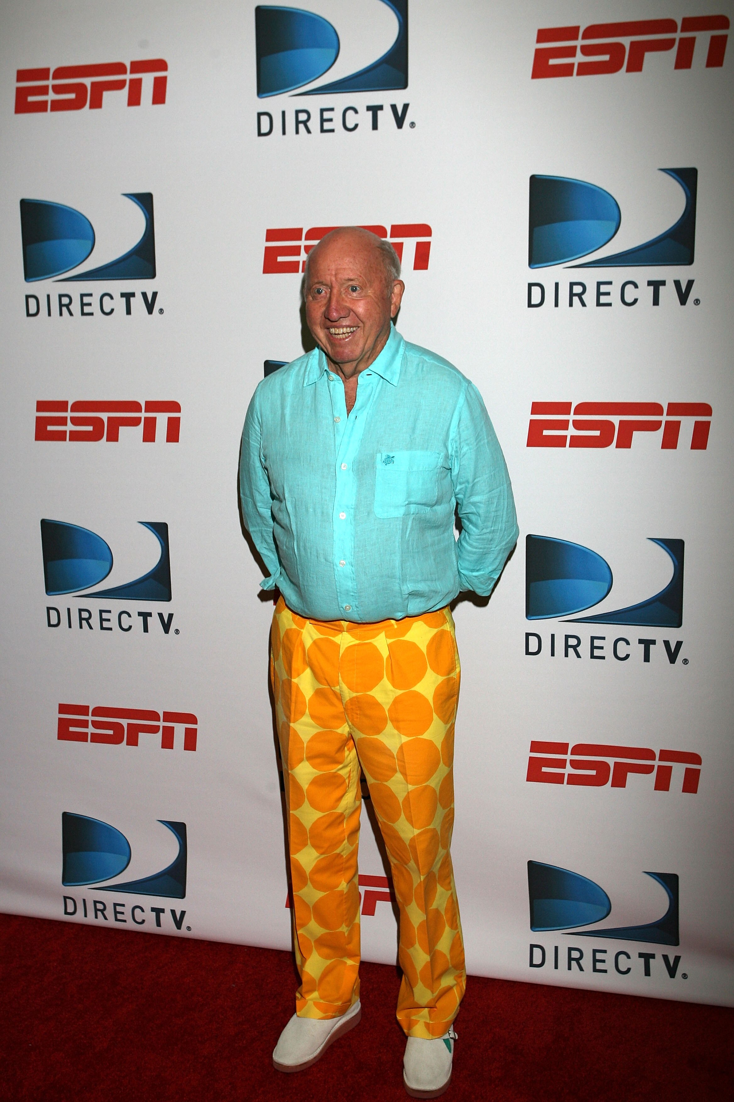 NEW YORK - AUGUST 26: Bud Collins attends the DIRECTV ESPN US Open Experience promoting DIRECTVï¿½s mosaic coverage of the US Open at Bryant Park on August 26, 2009 in New York, New York.  (Photo by Chris Trotman/Getty Images for DirecTV)