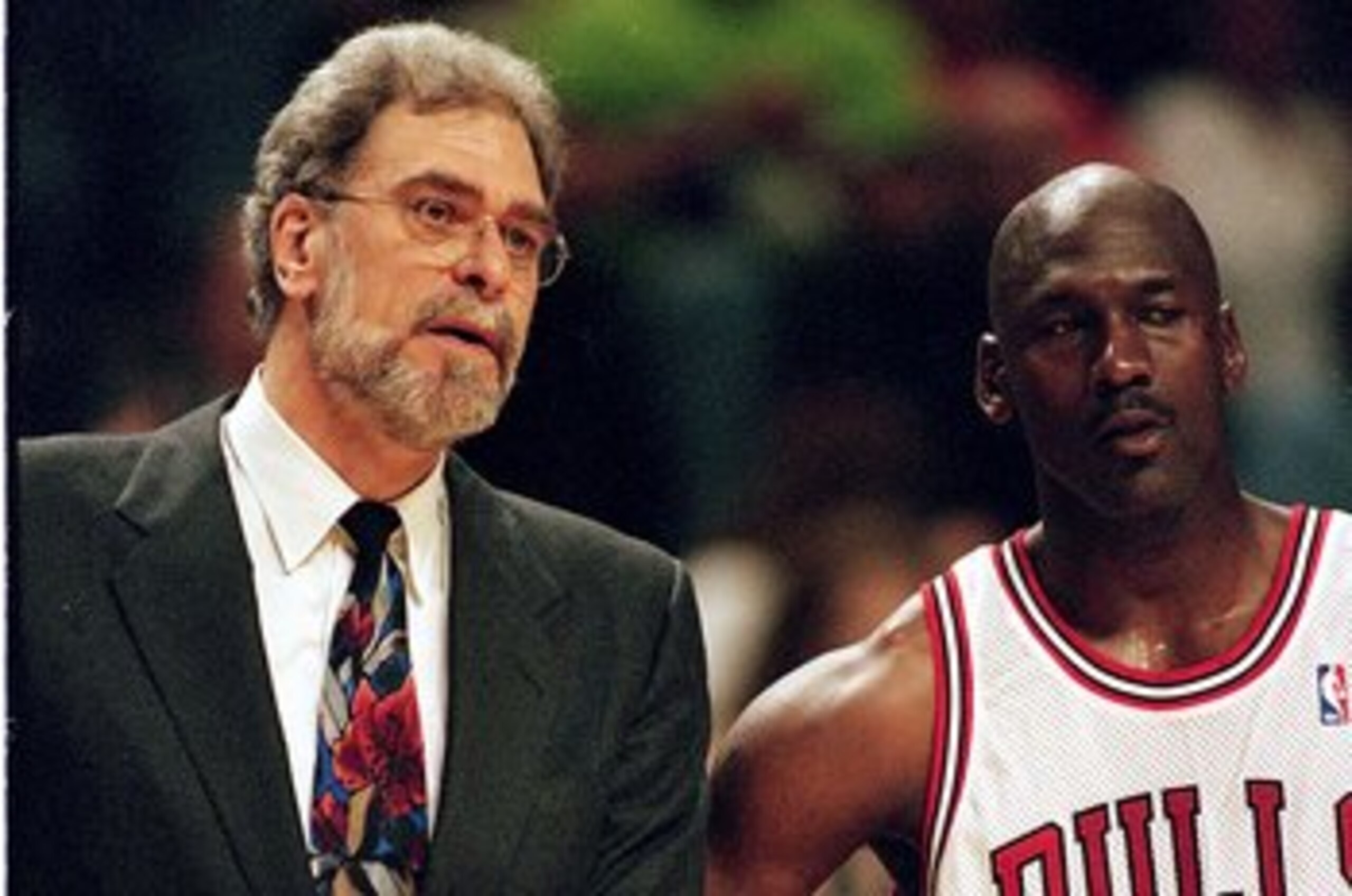 13 Apr 1998: Michael Jordan #23 of the Chicago Bulls listen to Head Coach Phil Jackson during a game against the Indian Pacers at the United Center in Chicago, Illinois. Mandatory Credit: Jonathan Daniel /Allsport 13 Apr 1998: Michael Jordan #23 of the Chicago Bulls listen to Head Coach Phil Jackson during a game against the Indian Pacers at the United Center in Chicago, Illinois. Mandatory Credit: Jonathan Daniel /Allsport