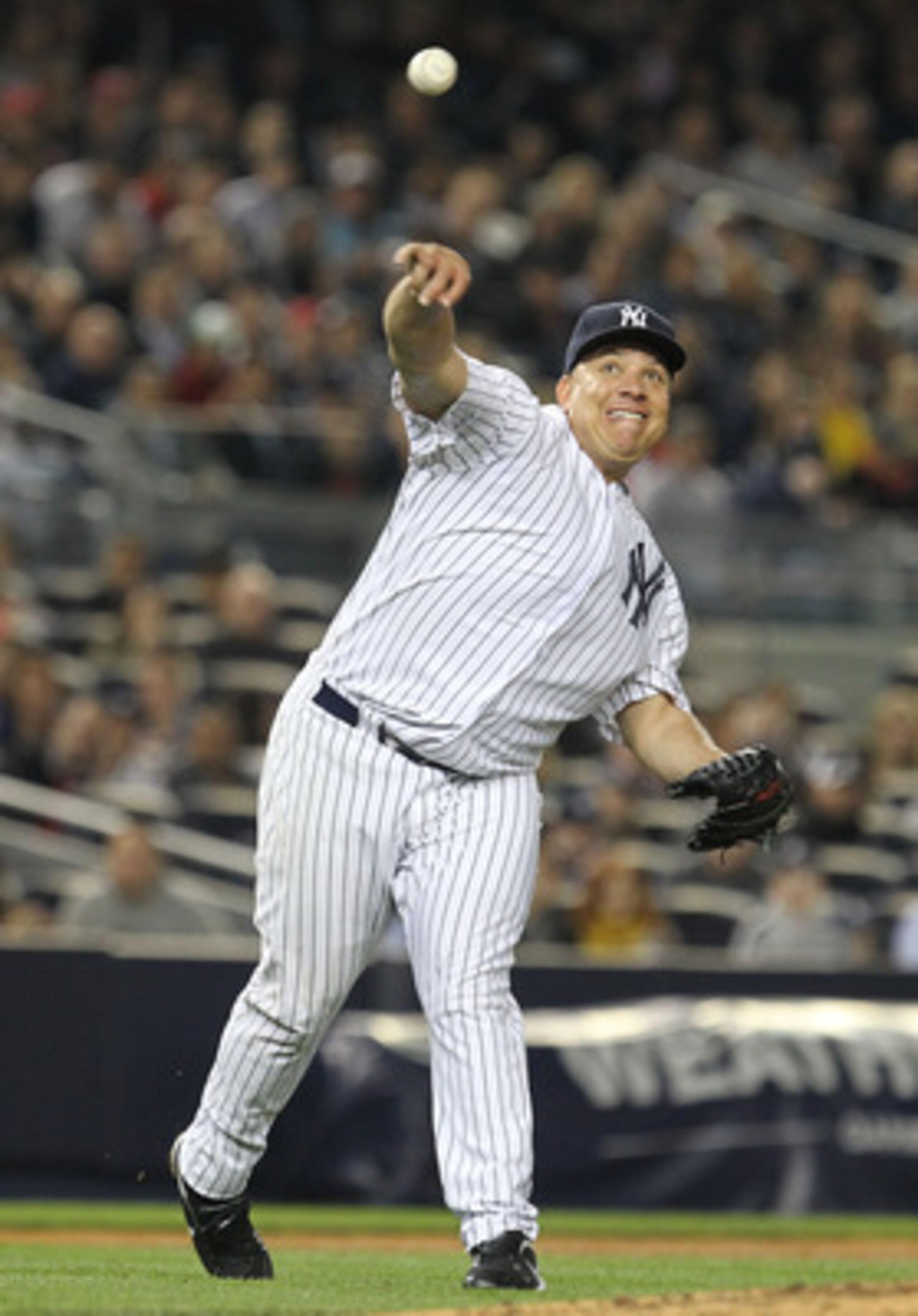 NEW YORK, NY - MAY 13:  Bartolo Colon #40 of the New York Yankees in action against the Boston Red Sox during their game on May 13, 2011 at Yankee Stadium in the Bronx borough of New York City.  (Photo by Al Bello/Getty Images)
